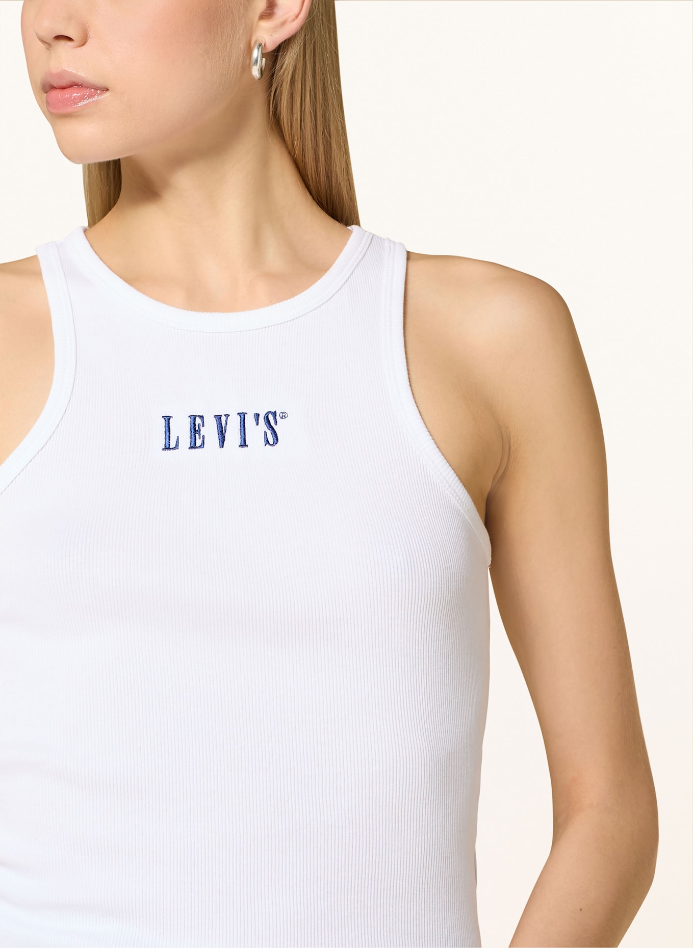 Levi's® Top GRAPHIC GEMINI: BIAŁY