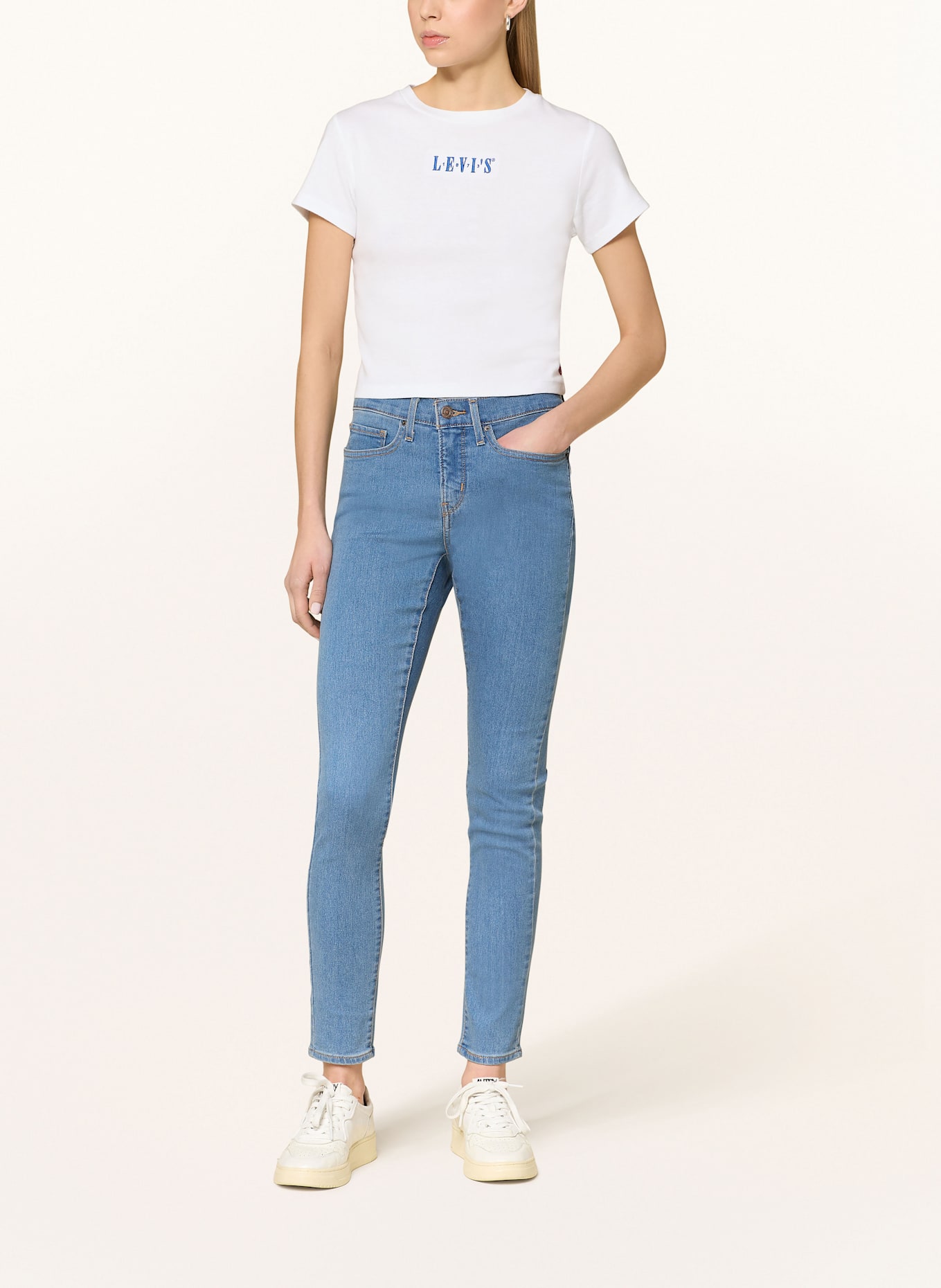 Levi's® Skinny Jeans 311 SHAPING SKINNY: 65 Med Indigo - Worn In