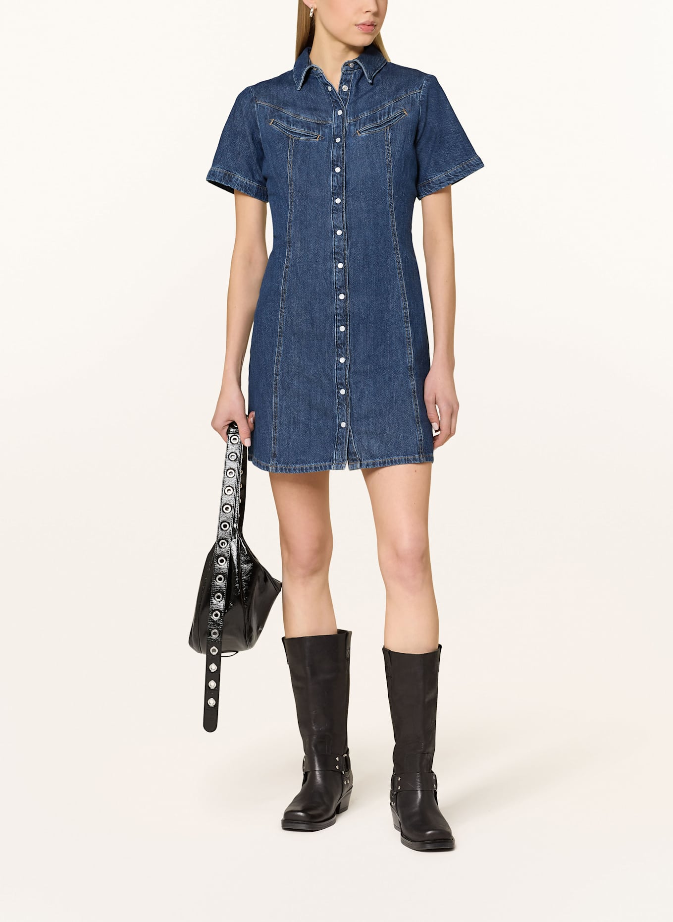 Levi's® Jeanskleid RINOA: 00 Med Indigo - Flat Finish