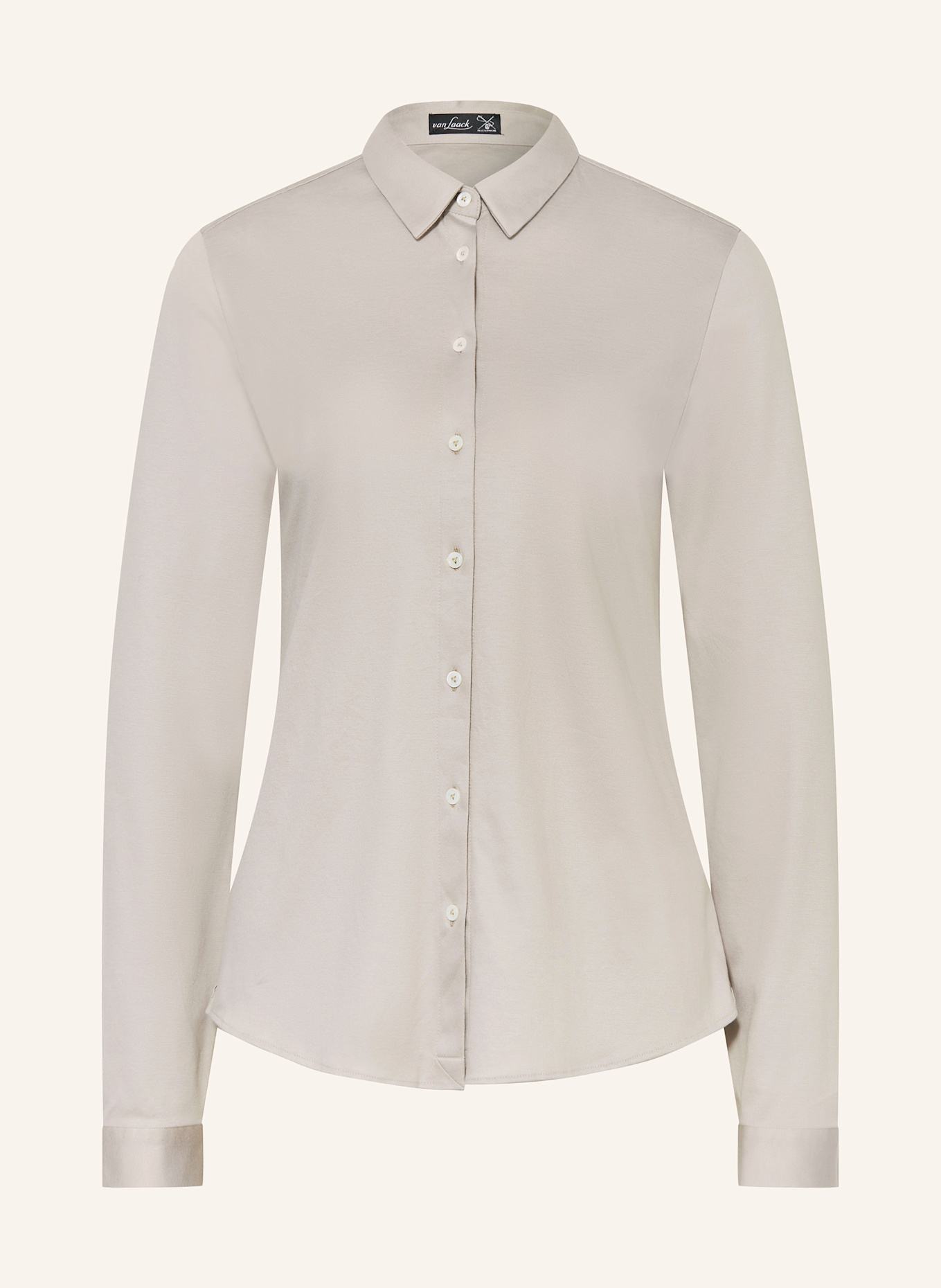 van Laack Shirt blouse VL-MALIS-SV, Color: LIGHT GRAY (Image 1)