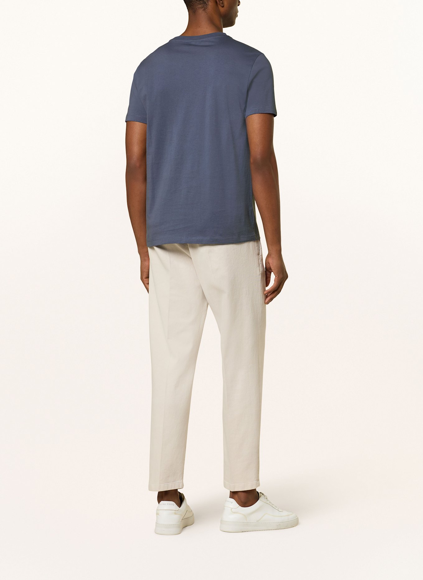 JOOP! JEANS Tričko ALPHIS: MODRÁ