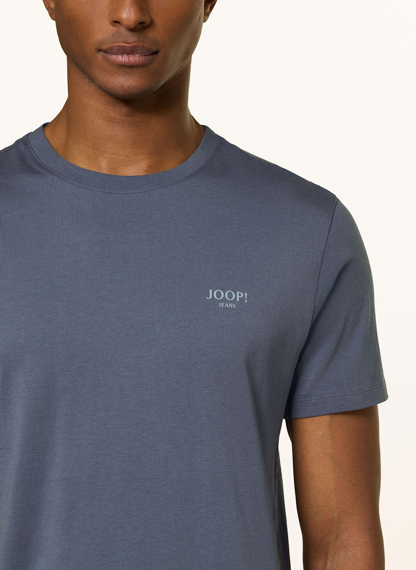 JOOP! JEANS Tričko ALPHIS: MODRÁ