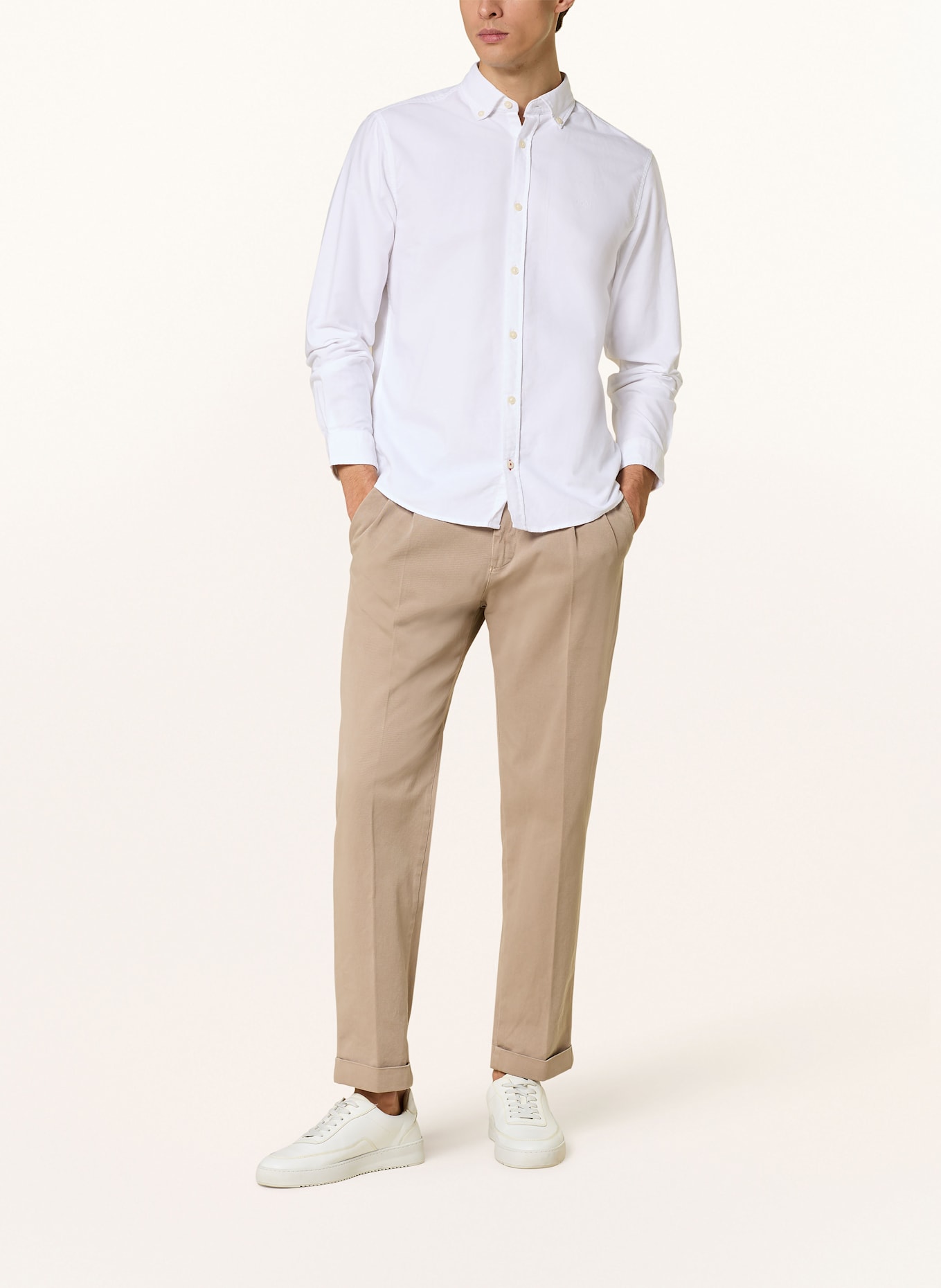 JOOP! JEANS HAVEN regular fit shirt: WHITE