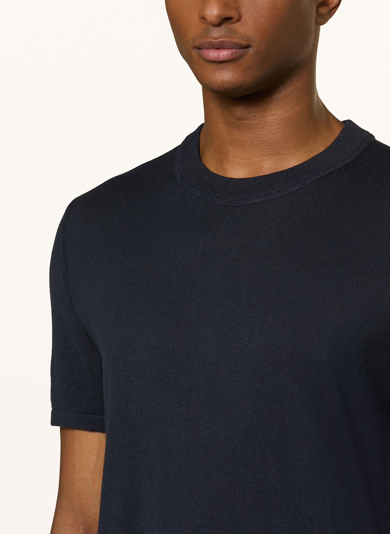 JOOP! JEANS Knit shirt PEERON: DARK BLUE