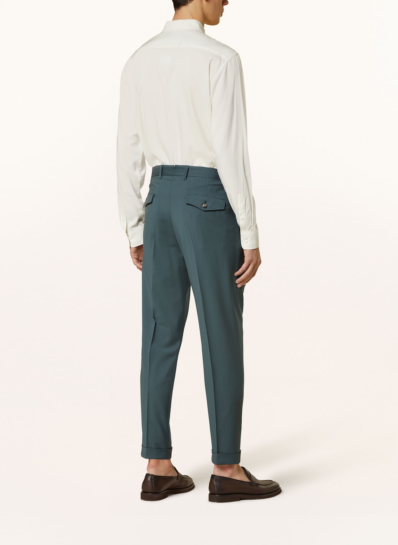 windsor. Suit trousers SAPO Slim Fit: 309 Dark Green 309