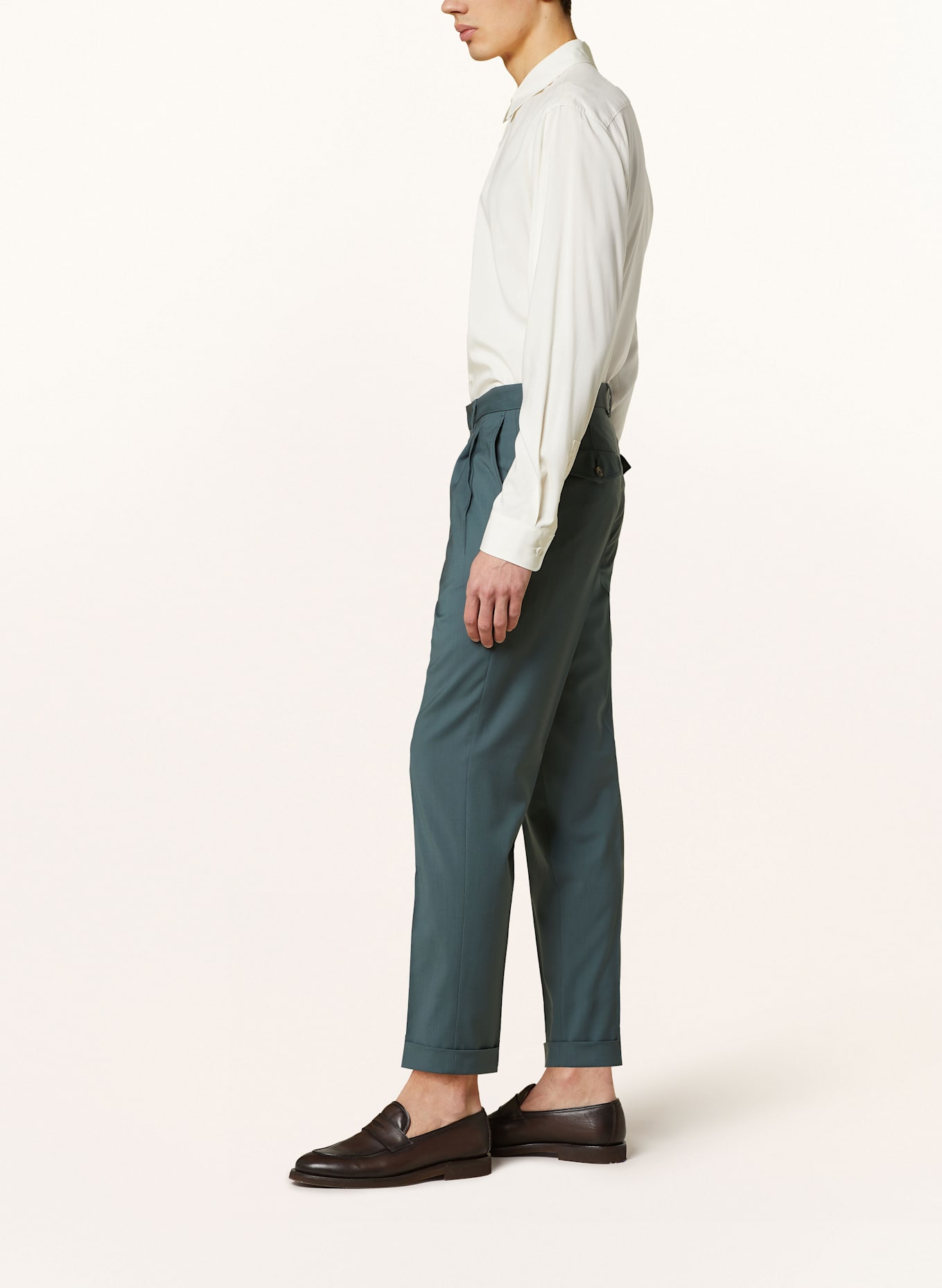 windsor. Suit trousers SAPO Slim Fit: 309 Dark Green 309