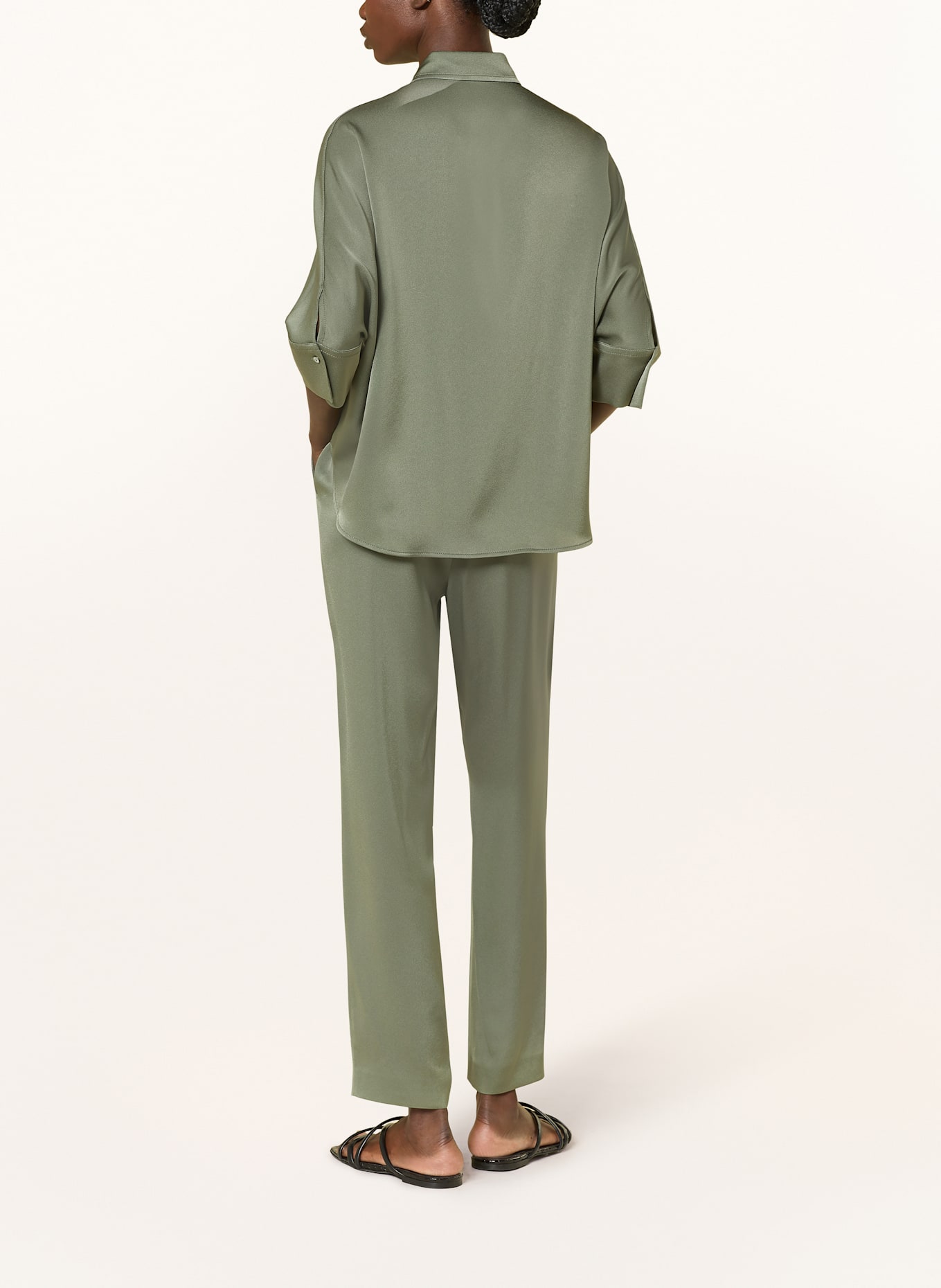 windsor. Koszula z rękawami 3/4: ZIELONY