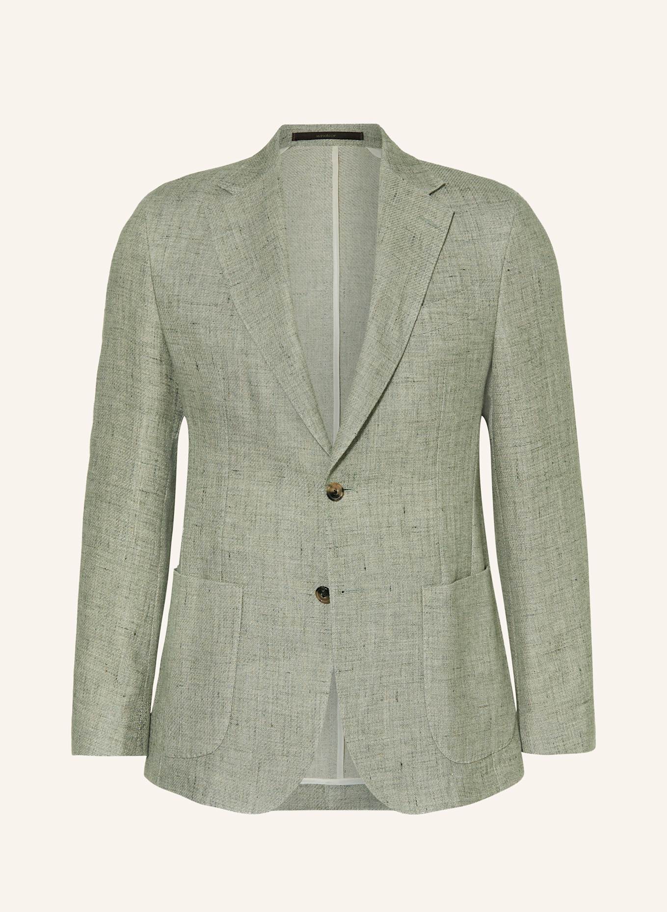 windsor. Sakko GIORNO Extra Slim Fit mit Leinen, Farbe: HELLGRÜN (Bild 1)