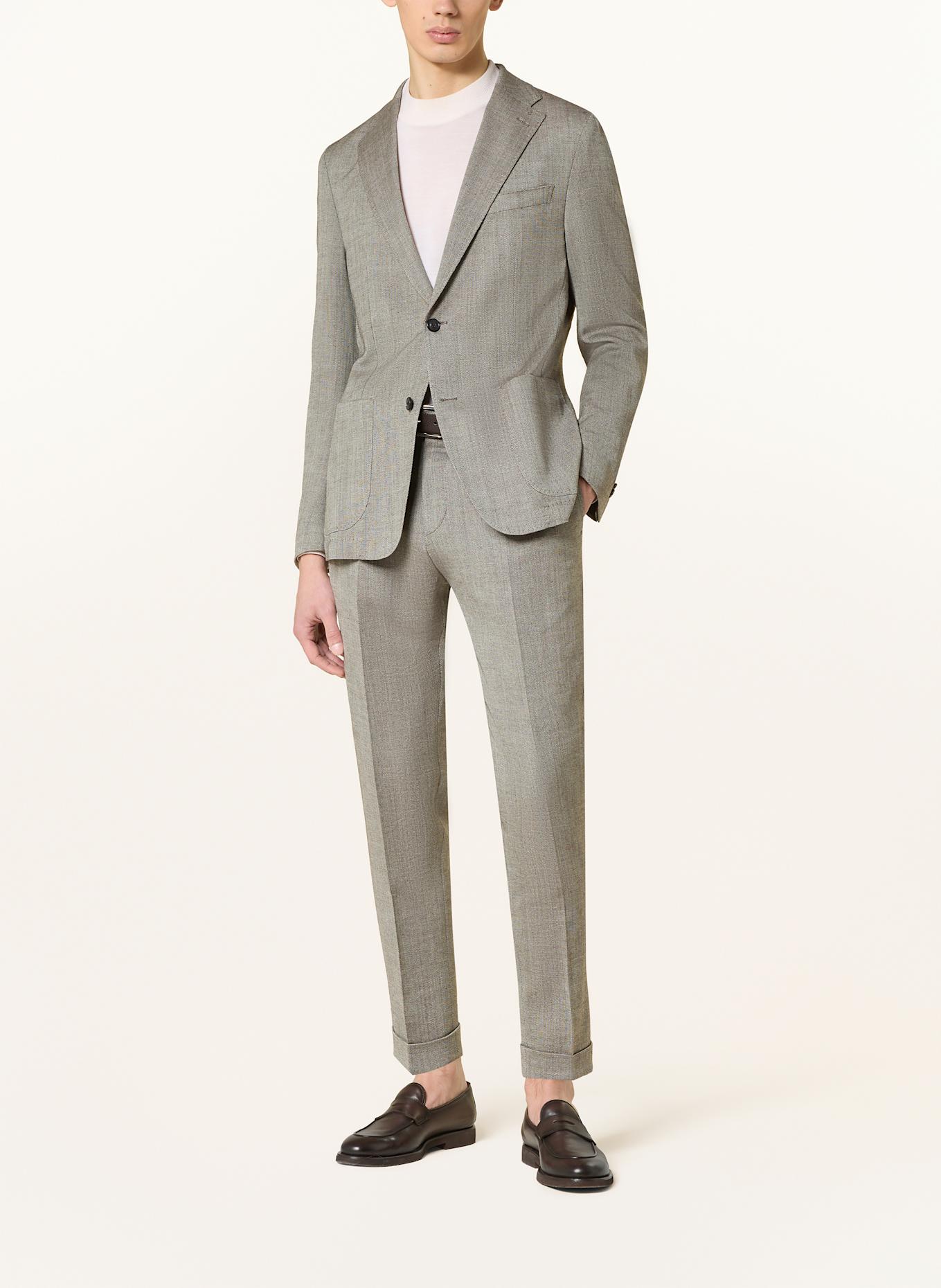 windsor. GIRO Shaped Fit suit jacket: 205 Dark Brown 205