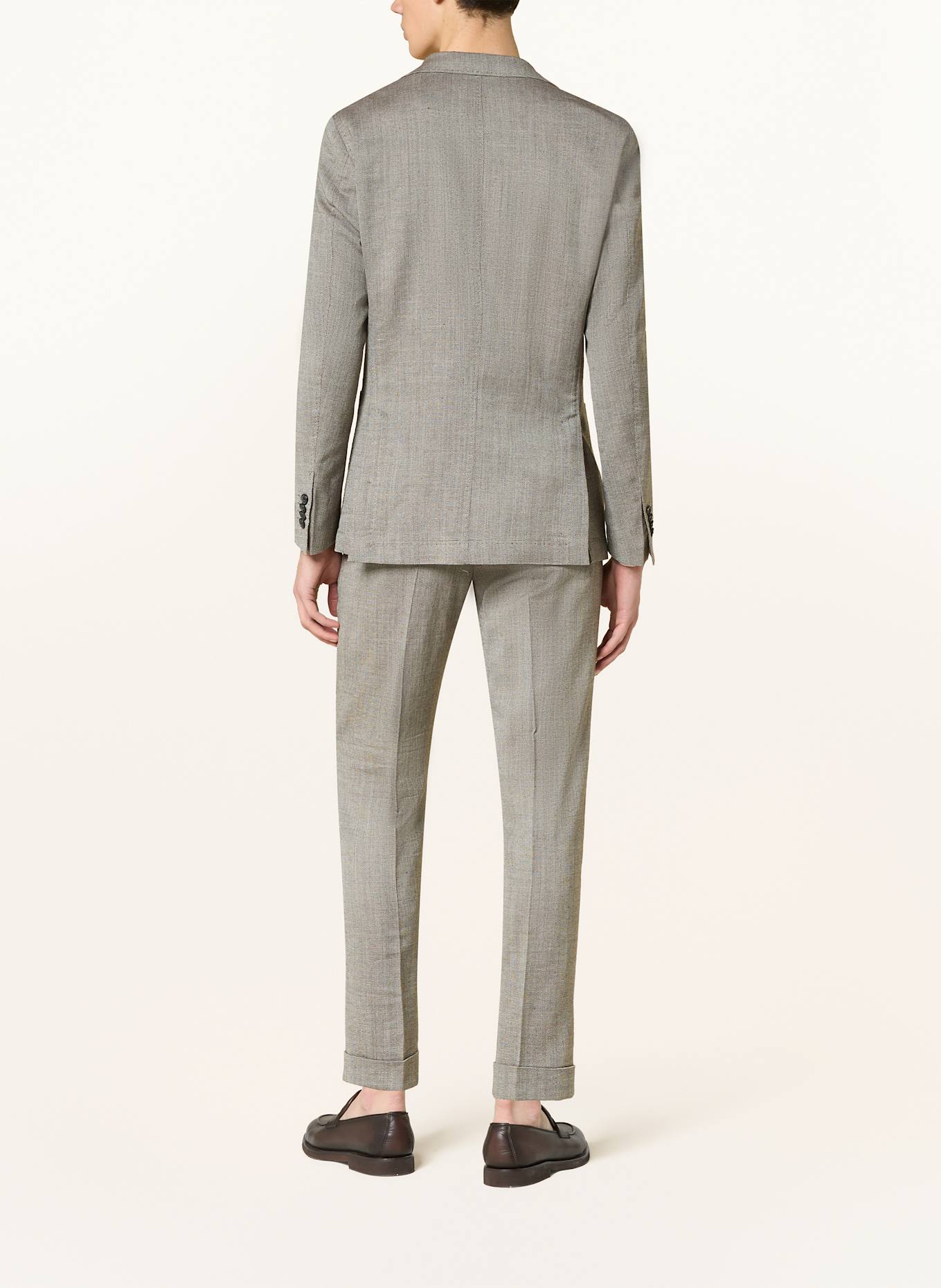 windsor. GIRO Shaped Fit suit jacket: 205 Dark Brown 205