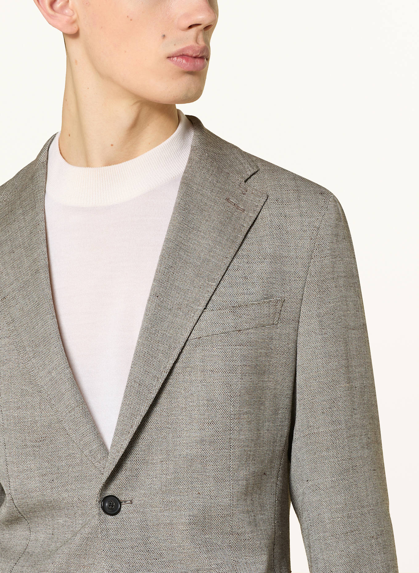 windsor. GIRO Shaped Fit suit jacket: 205 Dark Brown 205