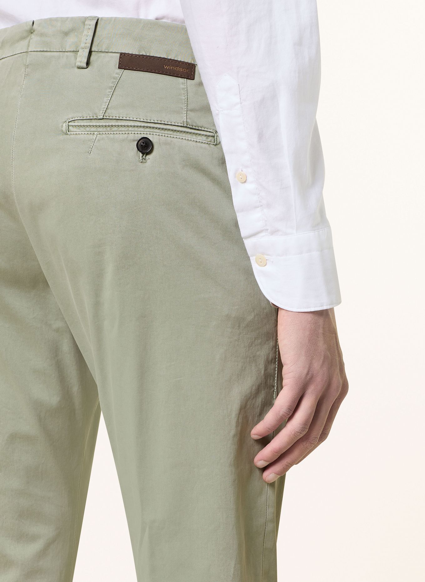 windsor. Chinos CINO slim fit: GREEN