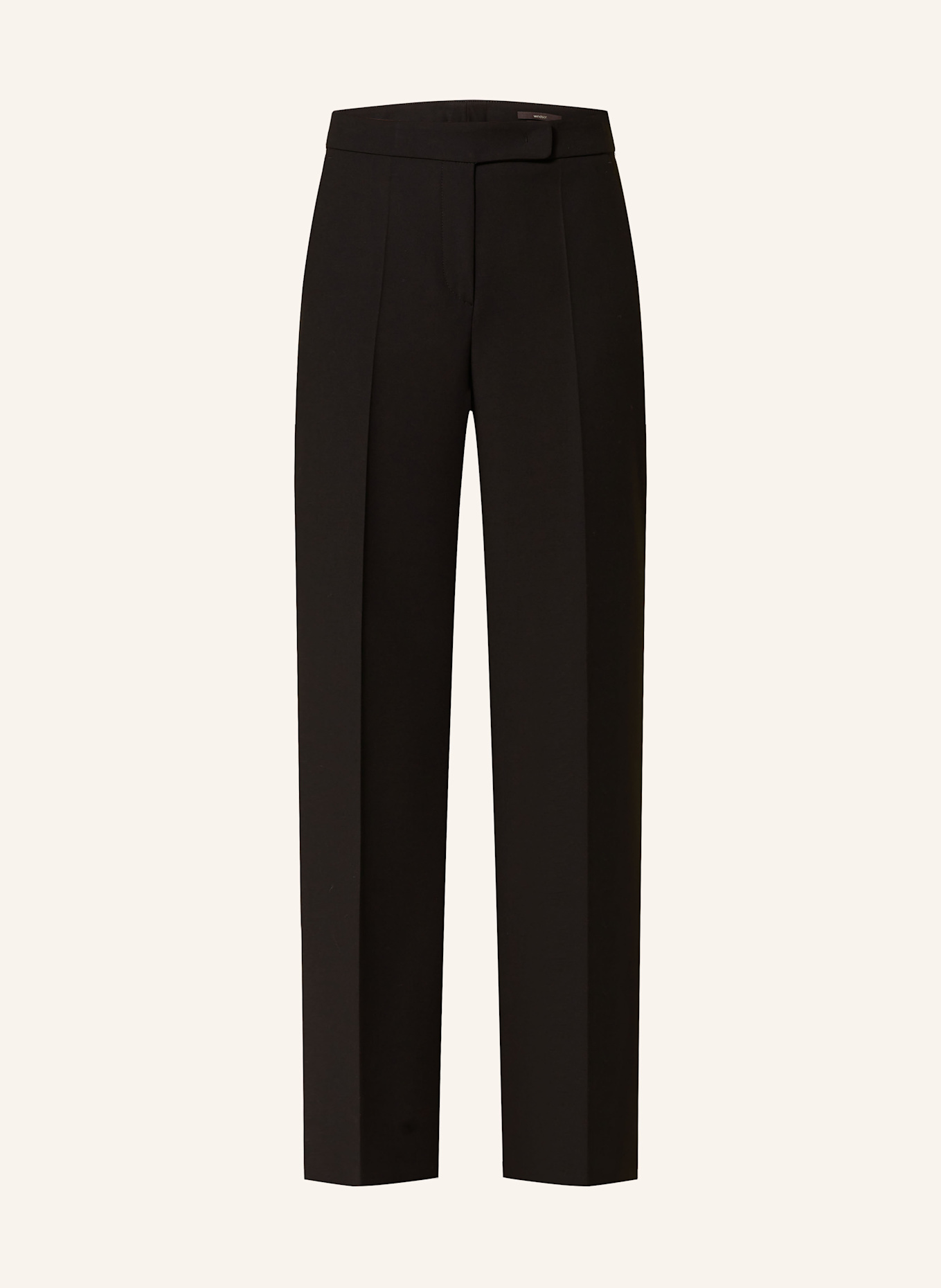 windsor. Spodnie marlena: CZARNY