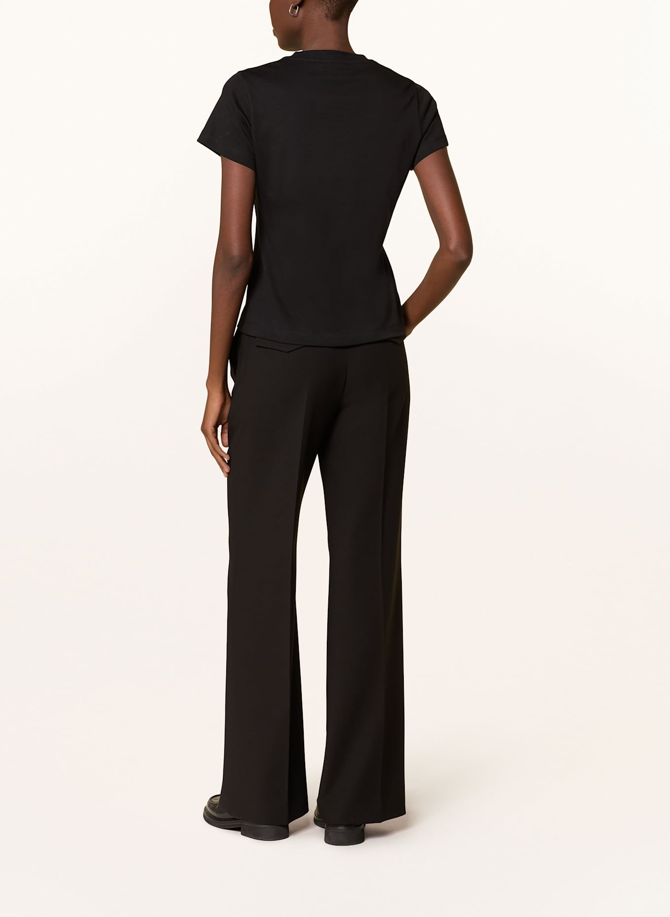 windsor. Spodnie marlena: CZARNY