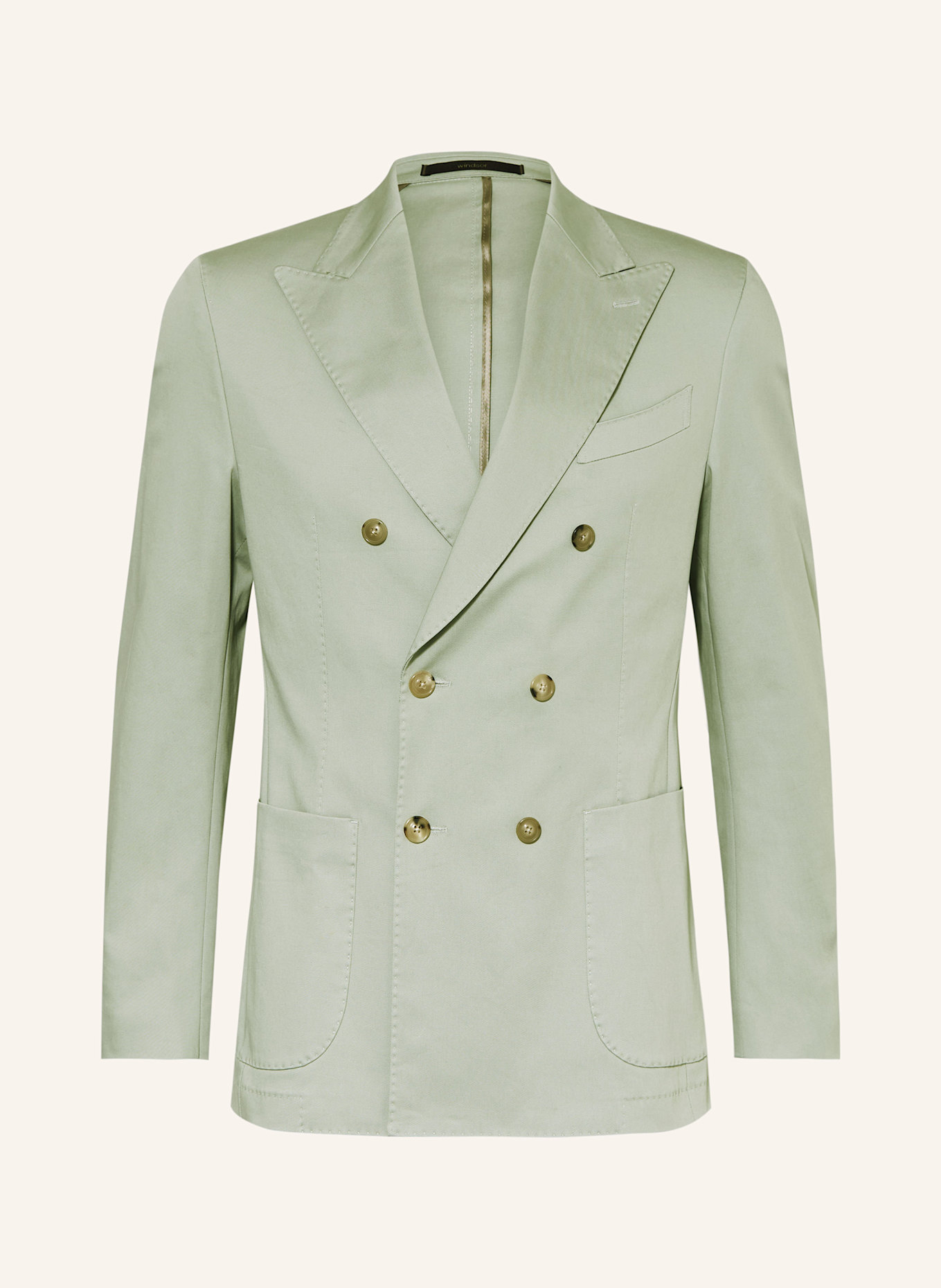windsor. Tailored jacket SALERNO Shaped Fit: 340 Open Green 340