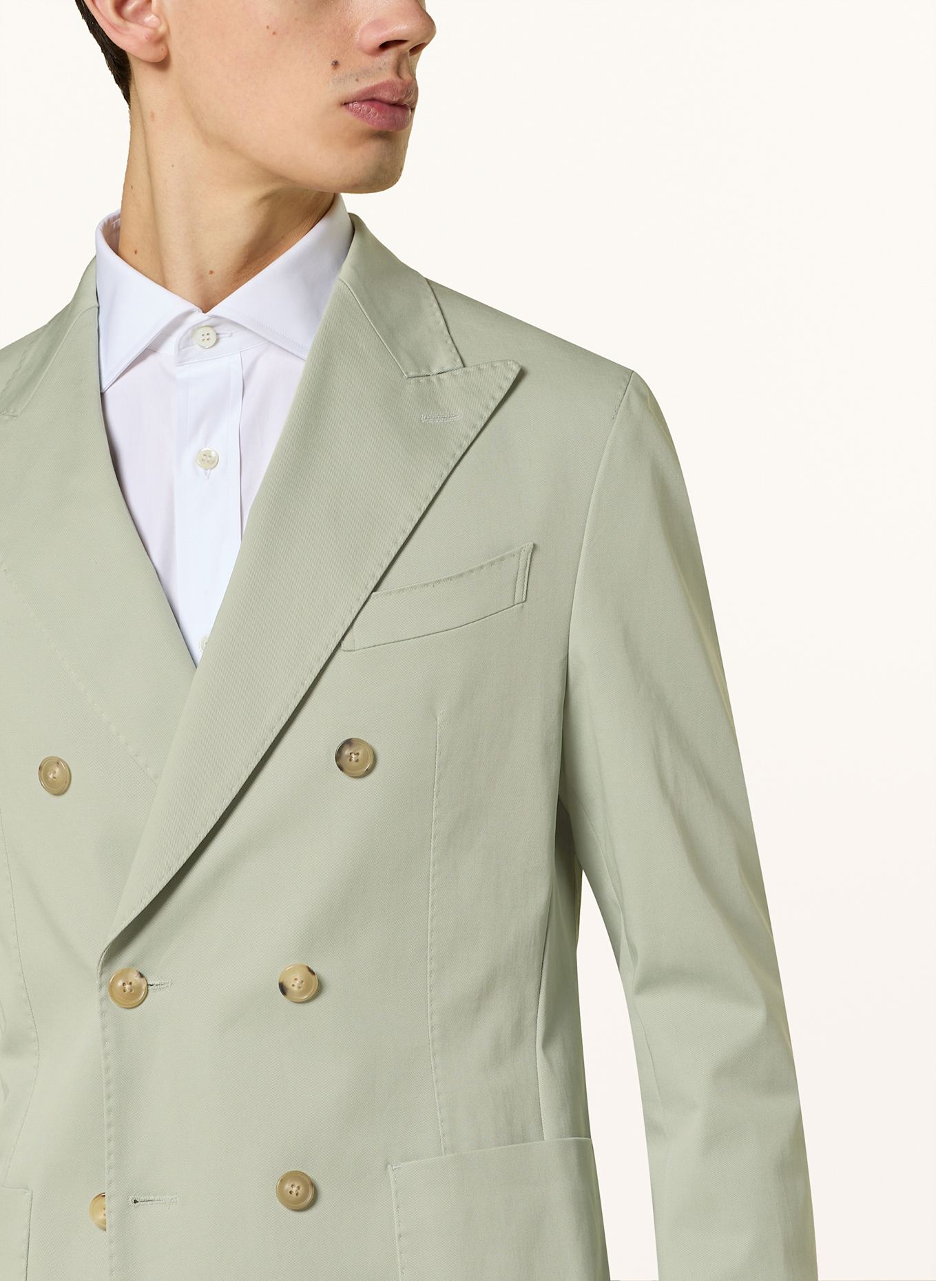 windsor. Tailored jacket SALERNO Shaped Fit: 340 Open Green 340