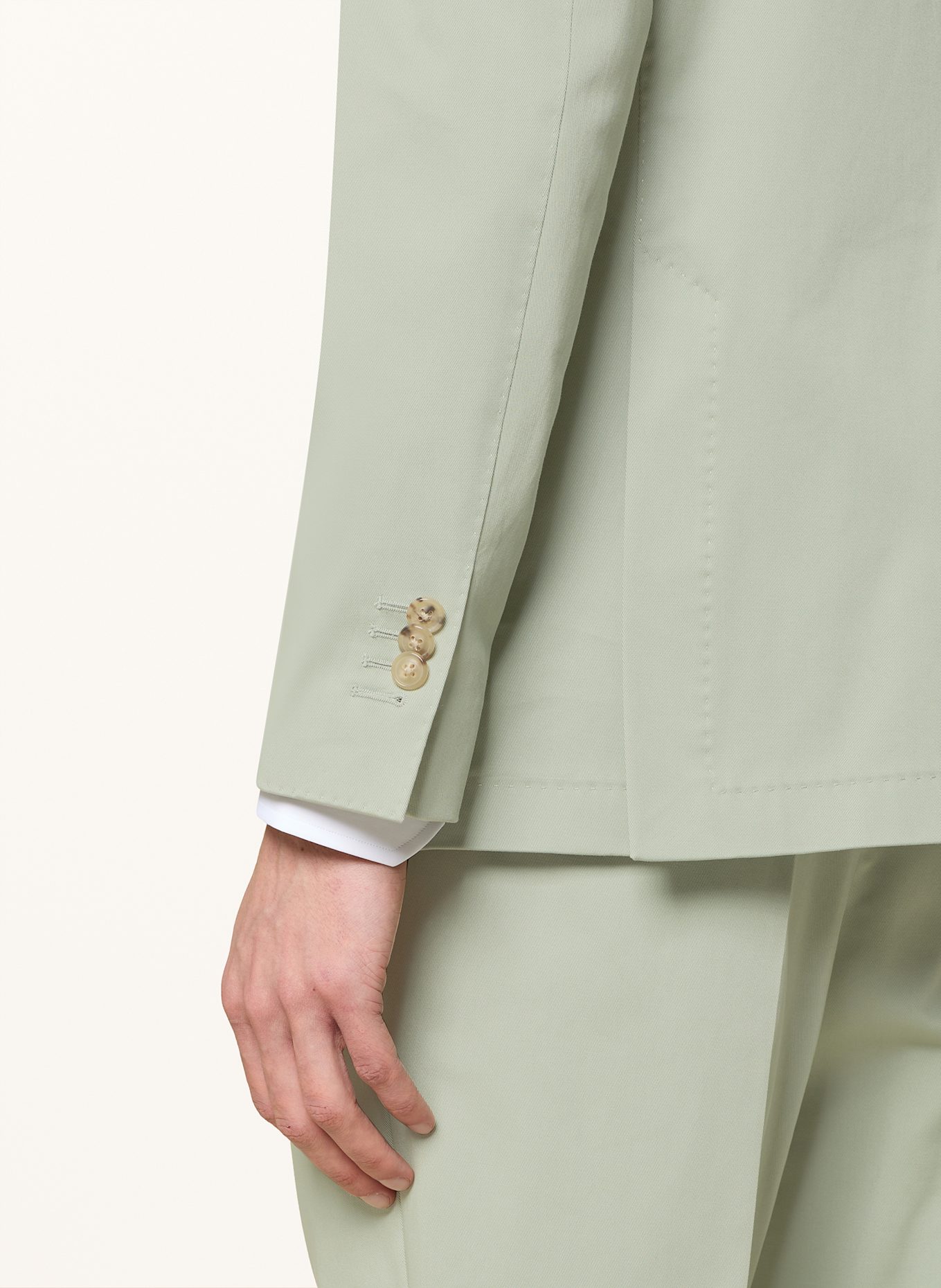 windsor. Tailored jacket SALERNO Shaped Fit: 340 Open Green 340