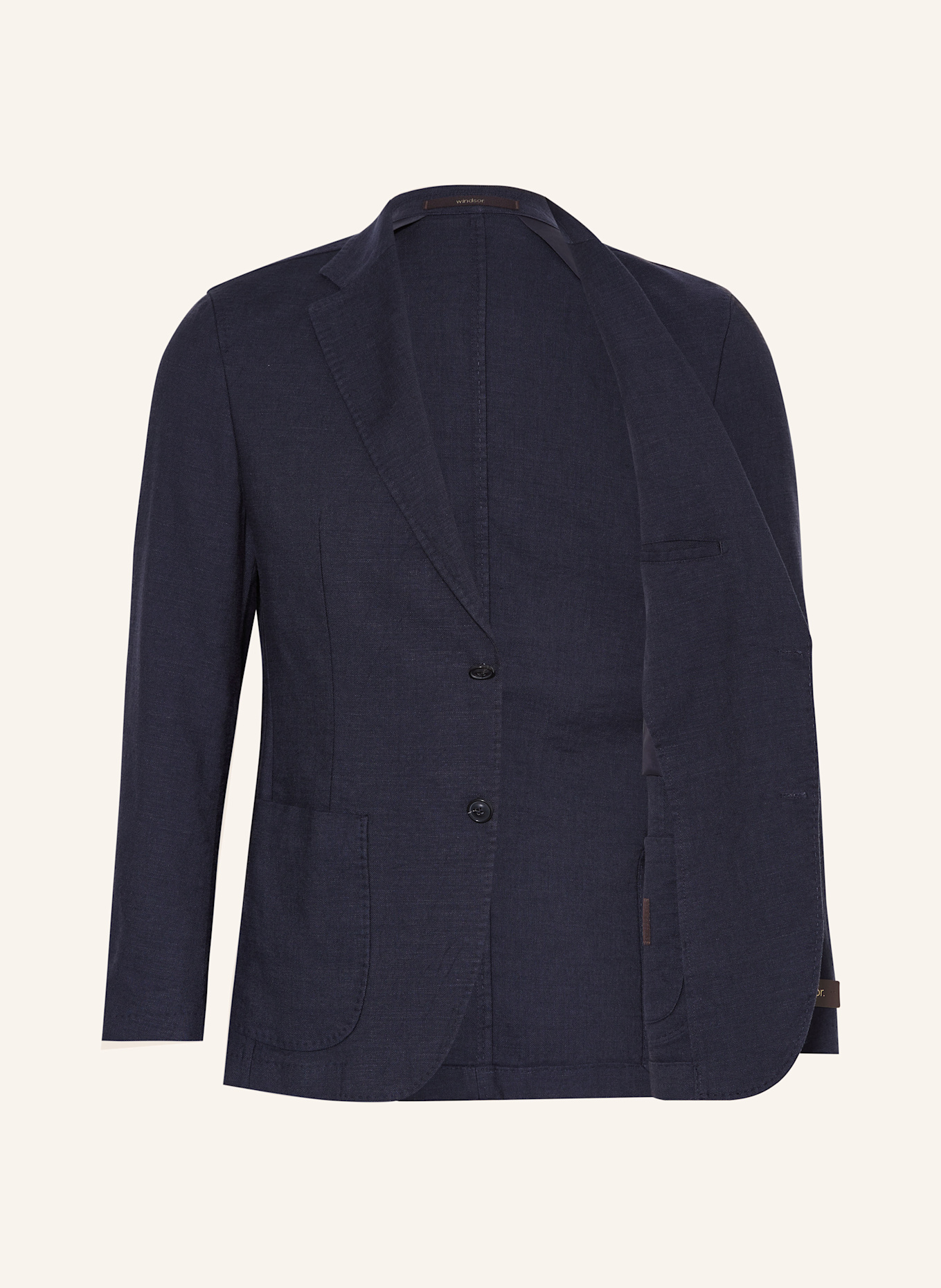 windsor. Suit jacket GIRO extra slim fit with linen: 410 Navy 410