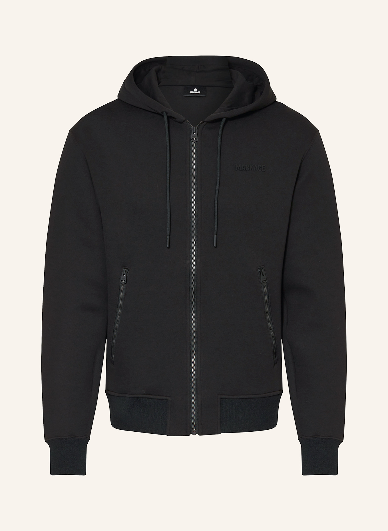Mackage Sweatjacke KRYSTOS: SCHWARZ