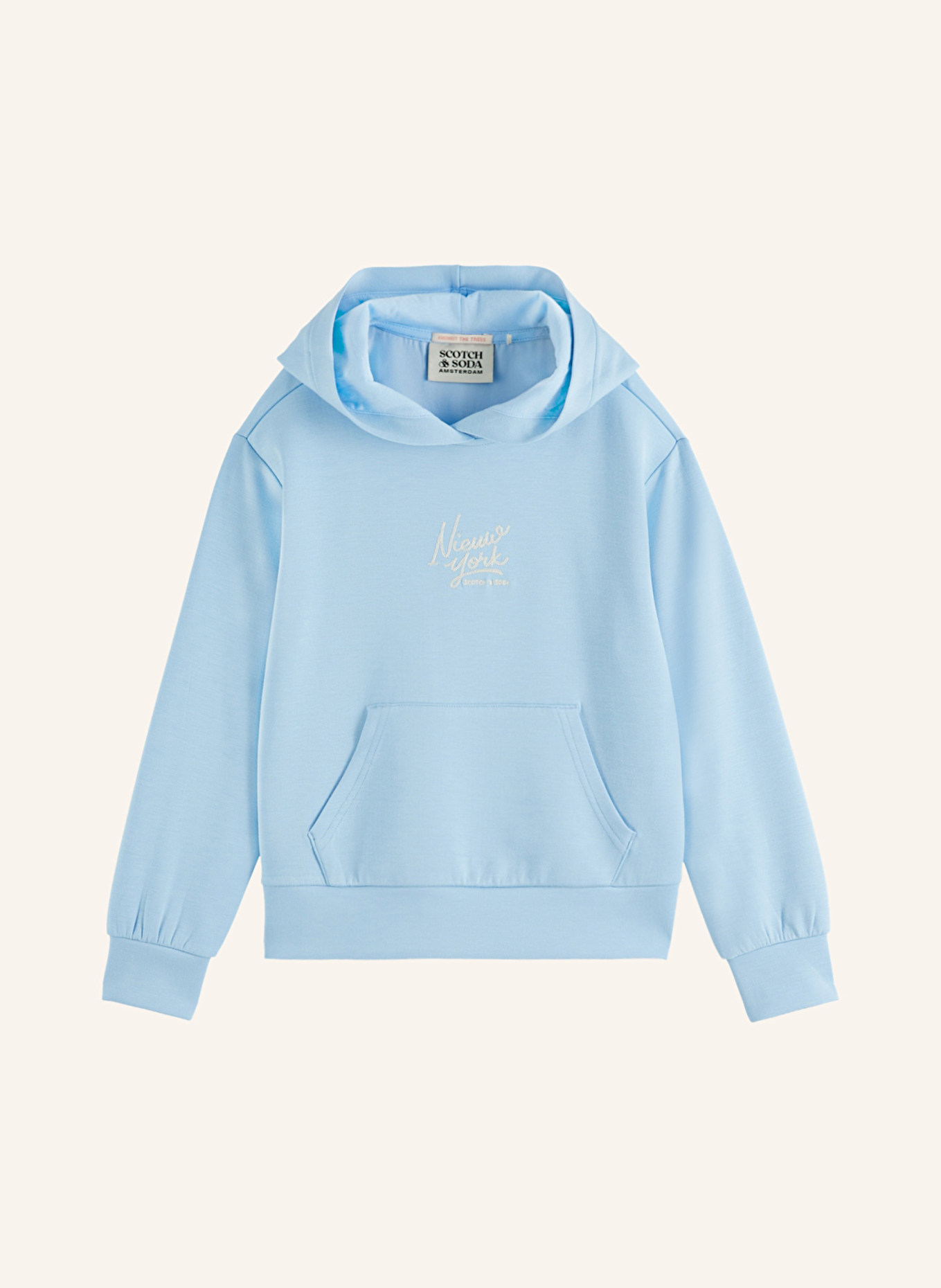 SCOTCH & SODA Hoodie: HELLBLAU