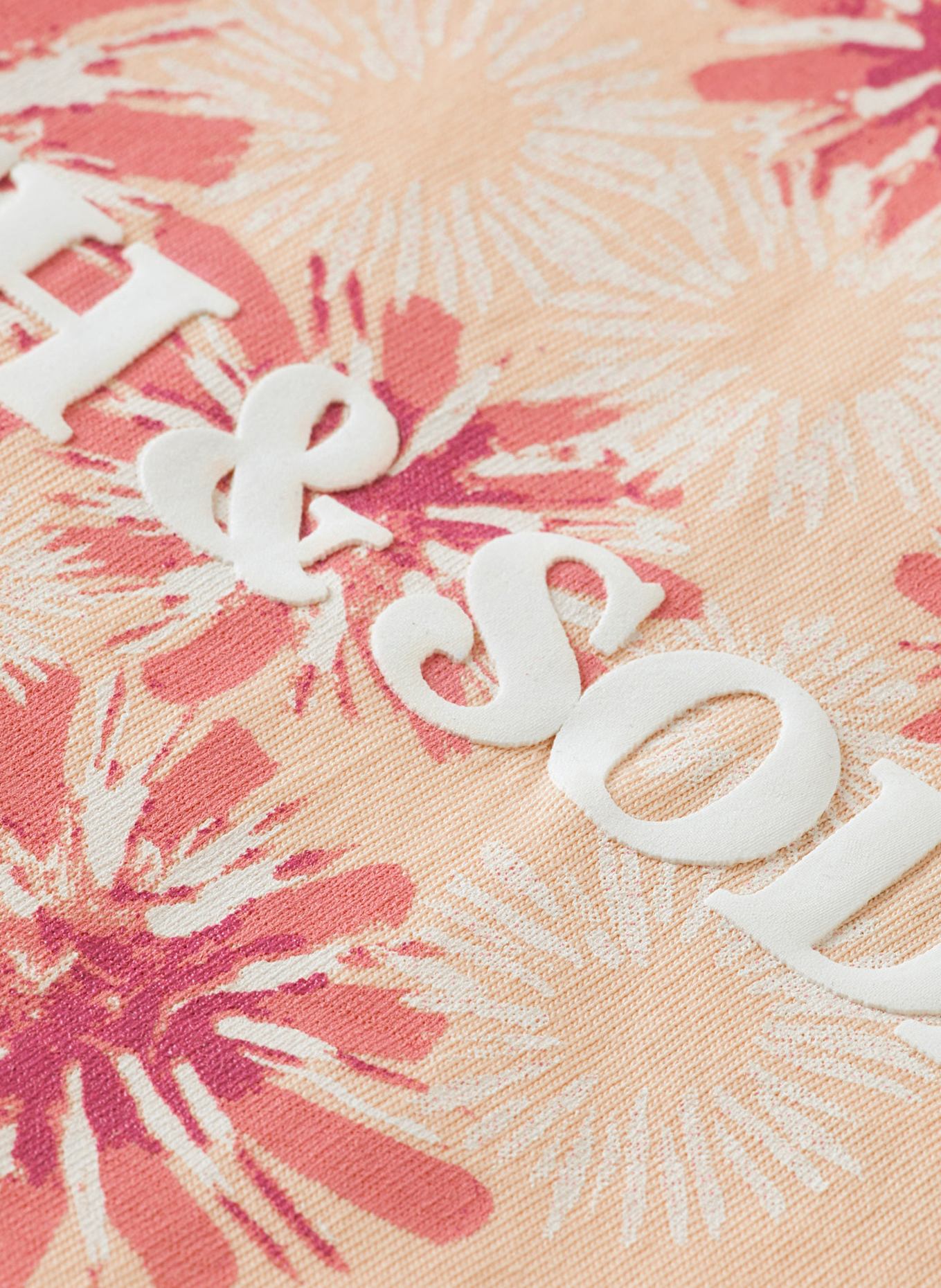 SCOTCH & SODA Tričko: TMAVĚ ORANŽOVÁ