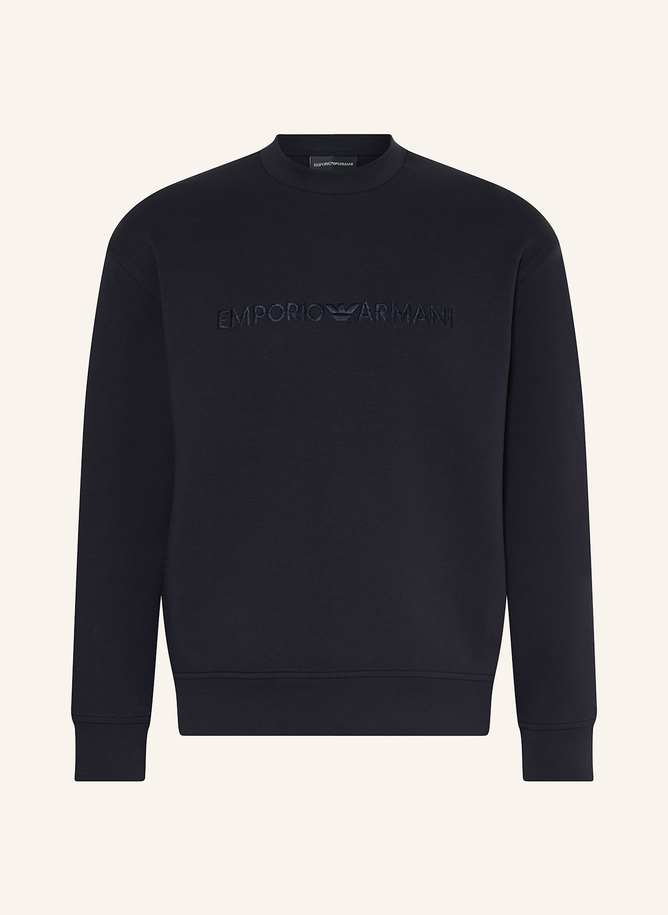 EMPORIO ARMANI Sweatshirt: DUNKELBLAU