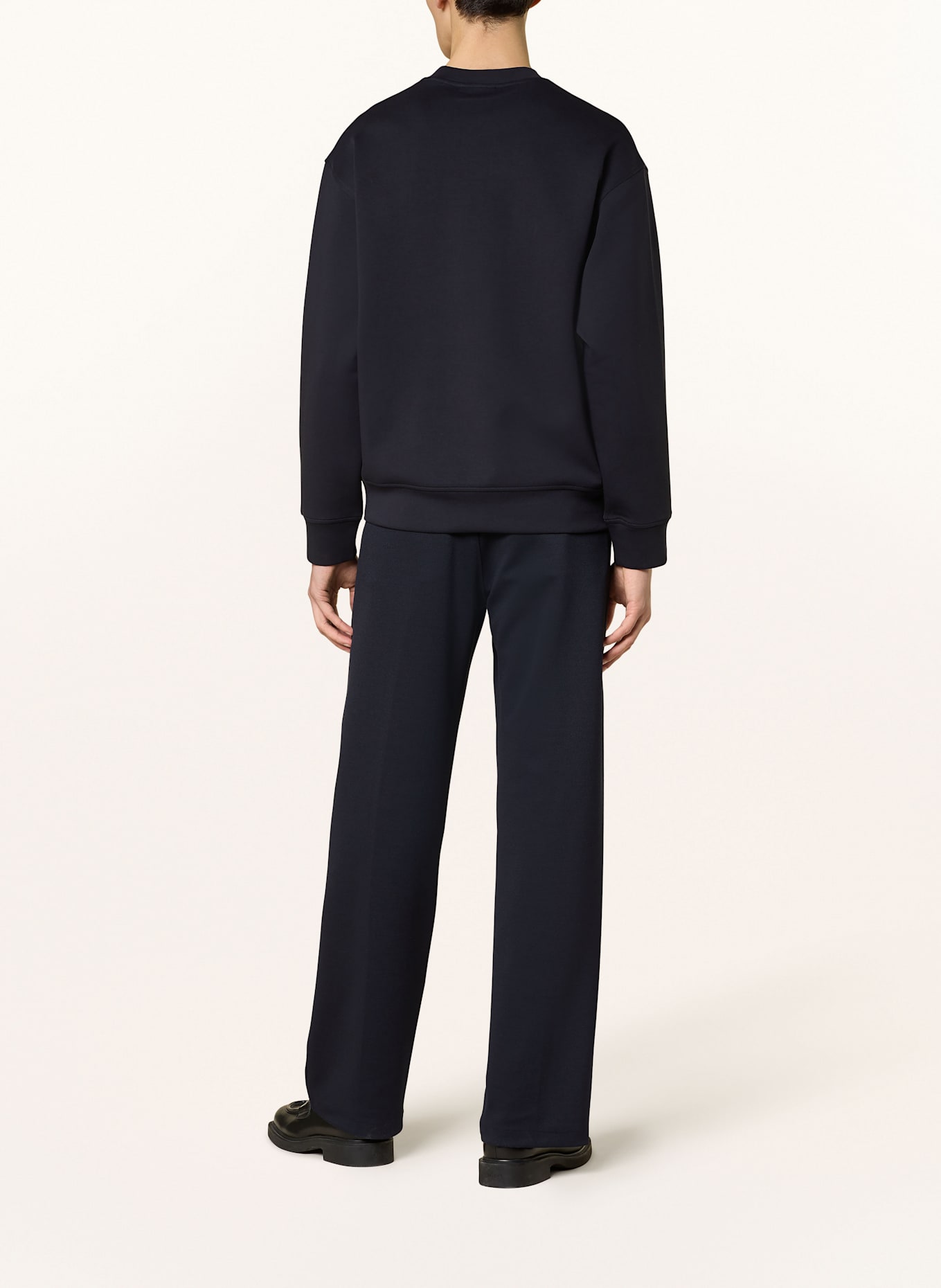EMPORIO ARMANI Sweatshirt: DUNKELBLAU