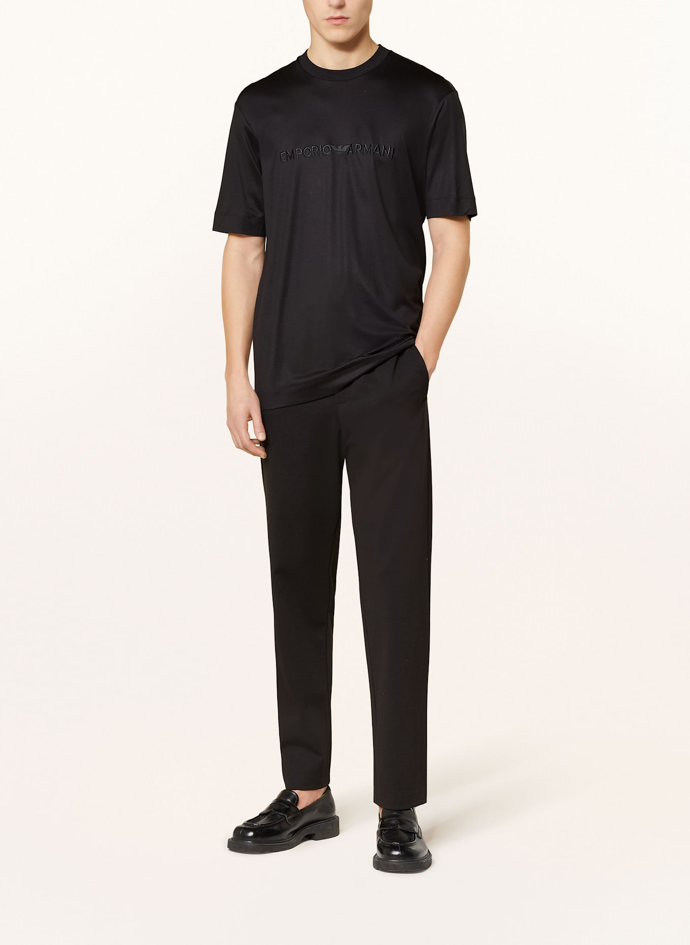 EMPORIO ARMANI T-Shirt: SCHWARZ