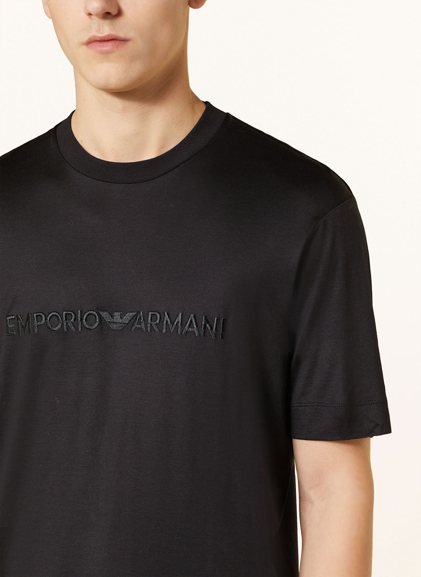 EMPORIO ARMANI T-Shirt: SCHWARZ