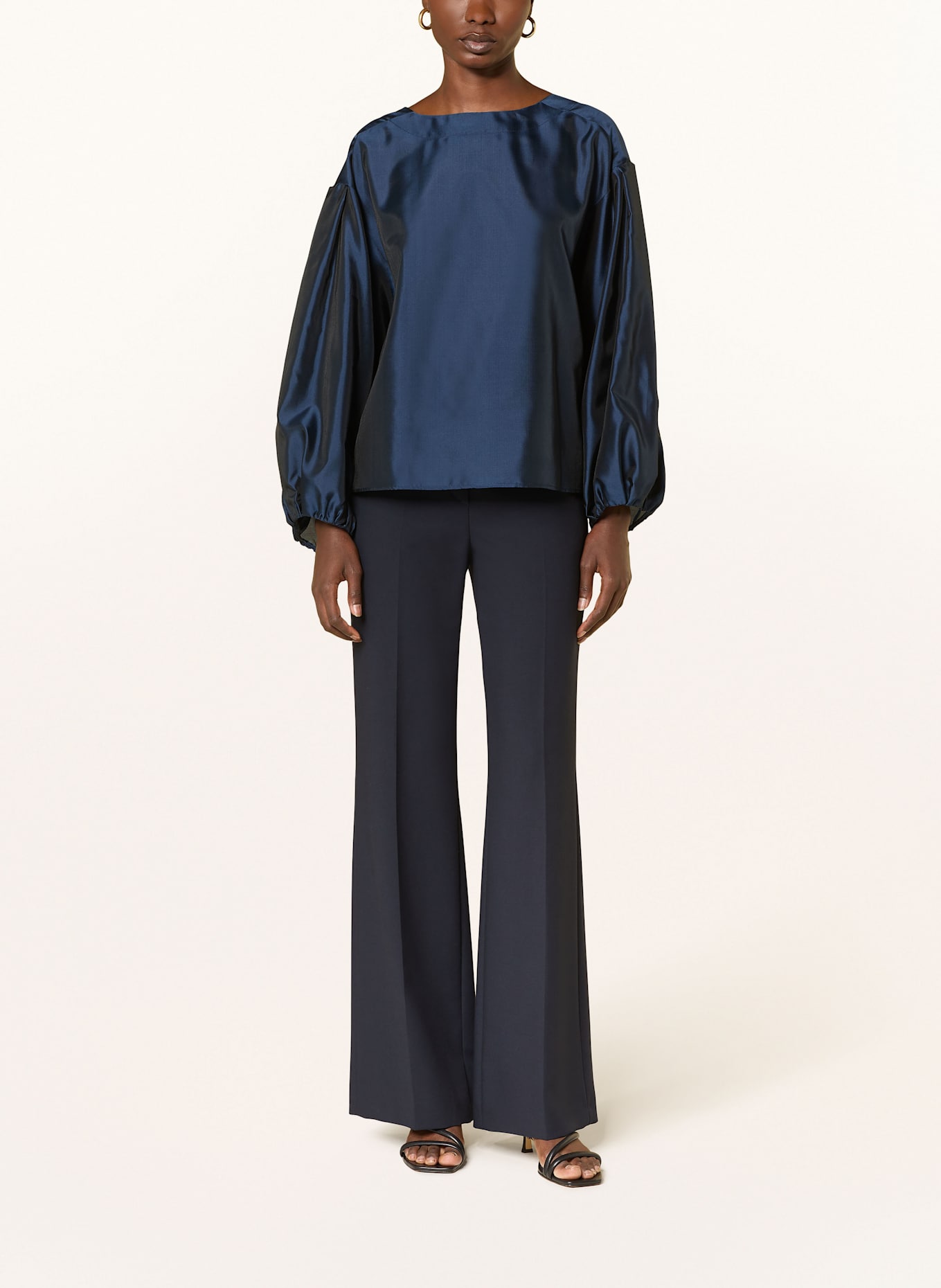EMPORIO ARMANI Blusenshirt: DUNKELBLAU