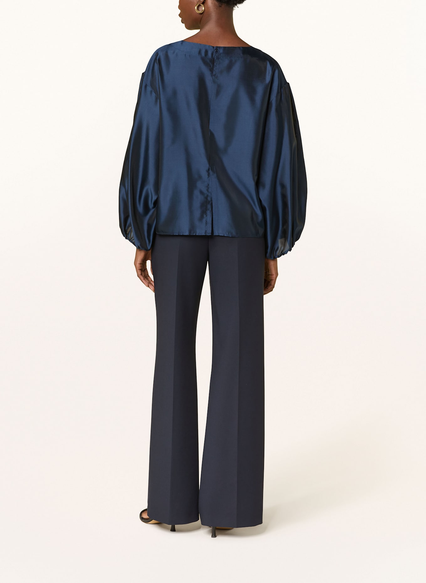 EMPORIO ARMANI Blusenshirt: DUNKELBLAU
