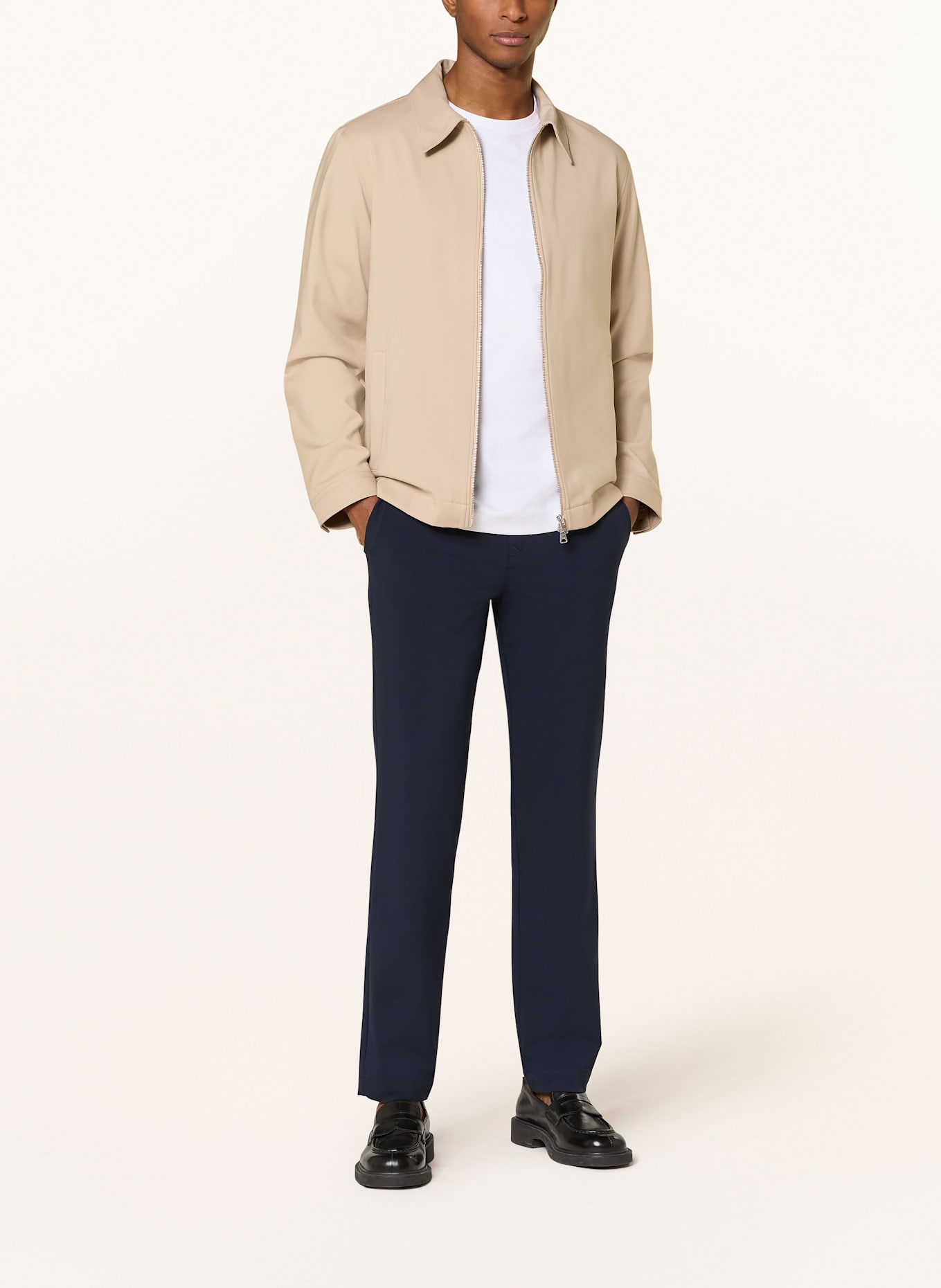 MAC Chino TRAVELLER Modern Fit: DUNKELBLAU
