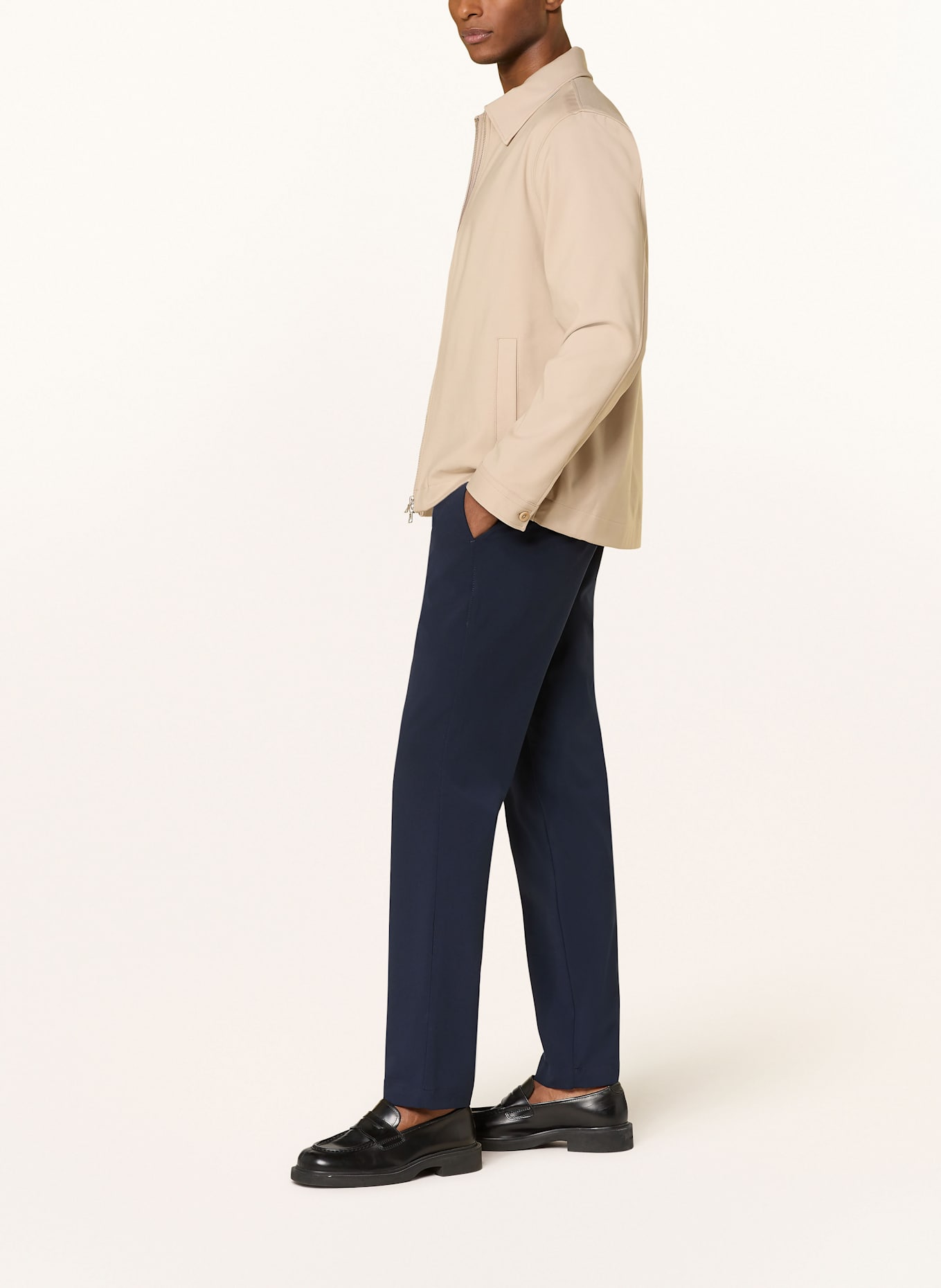 MAC Chino TRAVELLER Modern Fit: DUNKELBLAU