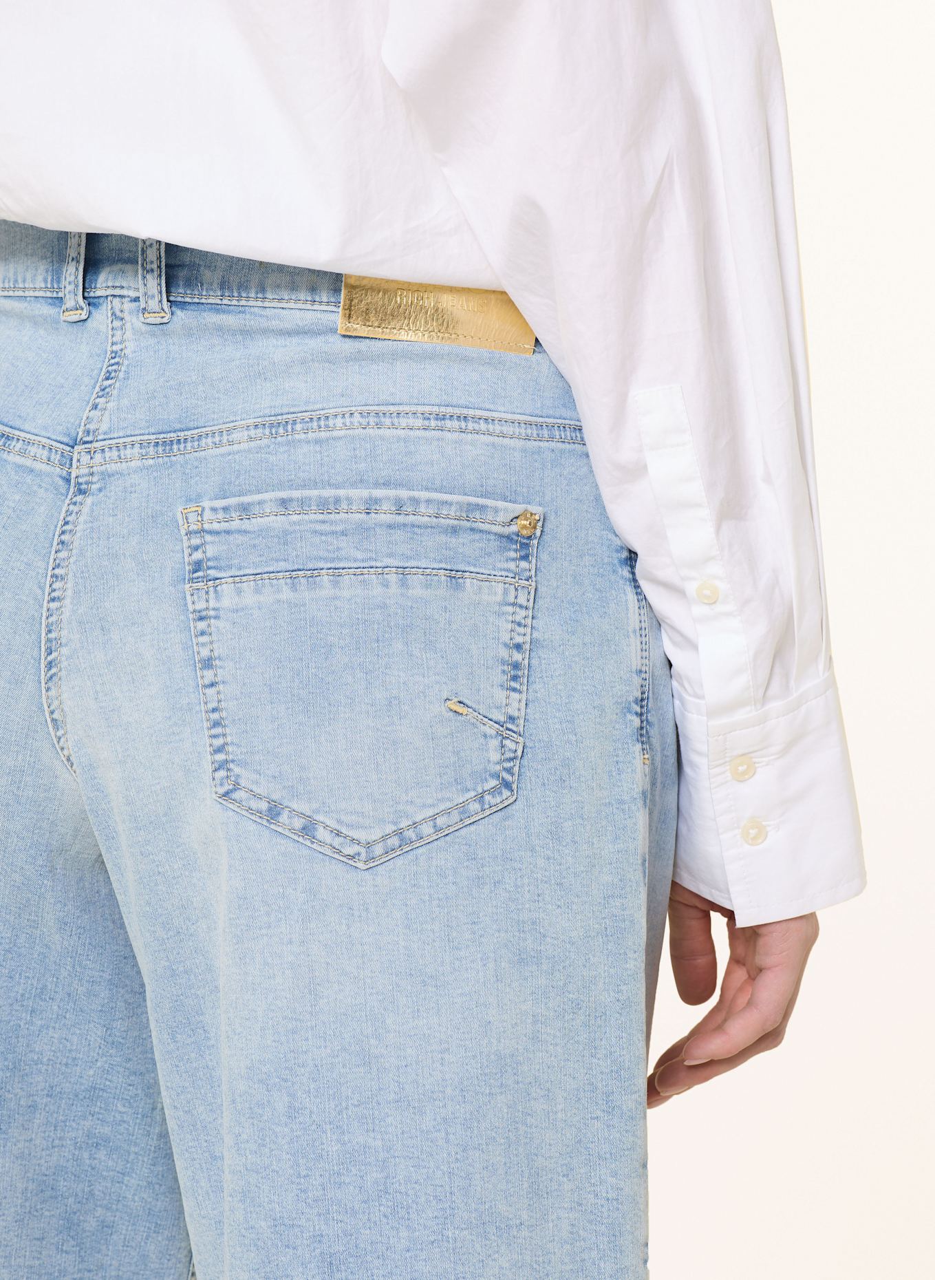 MAC Jeansshorts RICH: D218 super bleached random