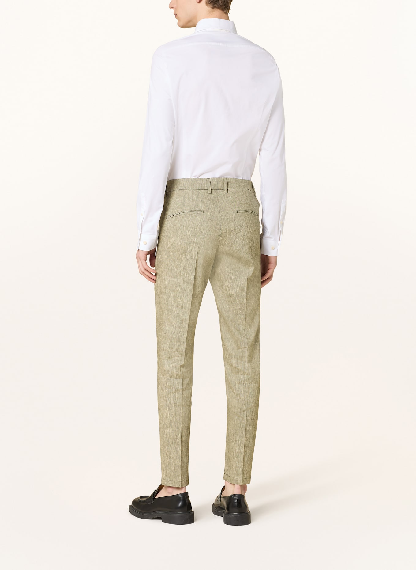 DRYKORN Anzughose AJEND Regular Fit mit Leinen: 2109 grün