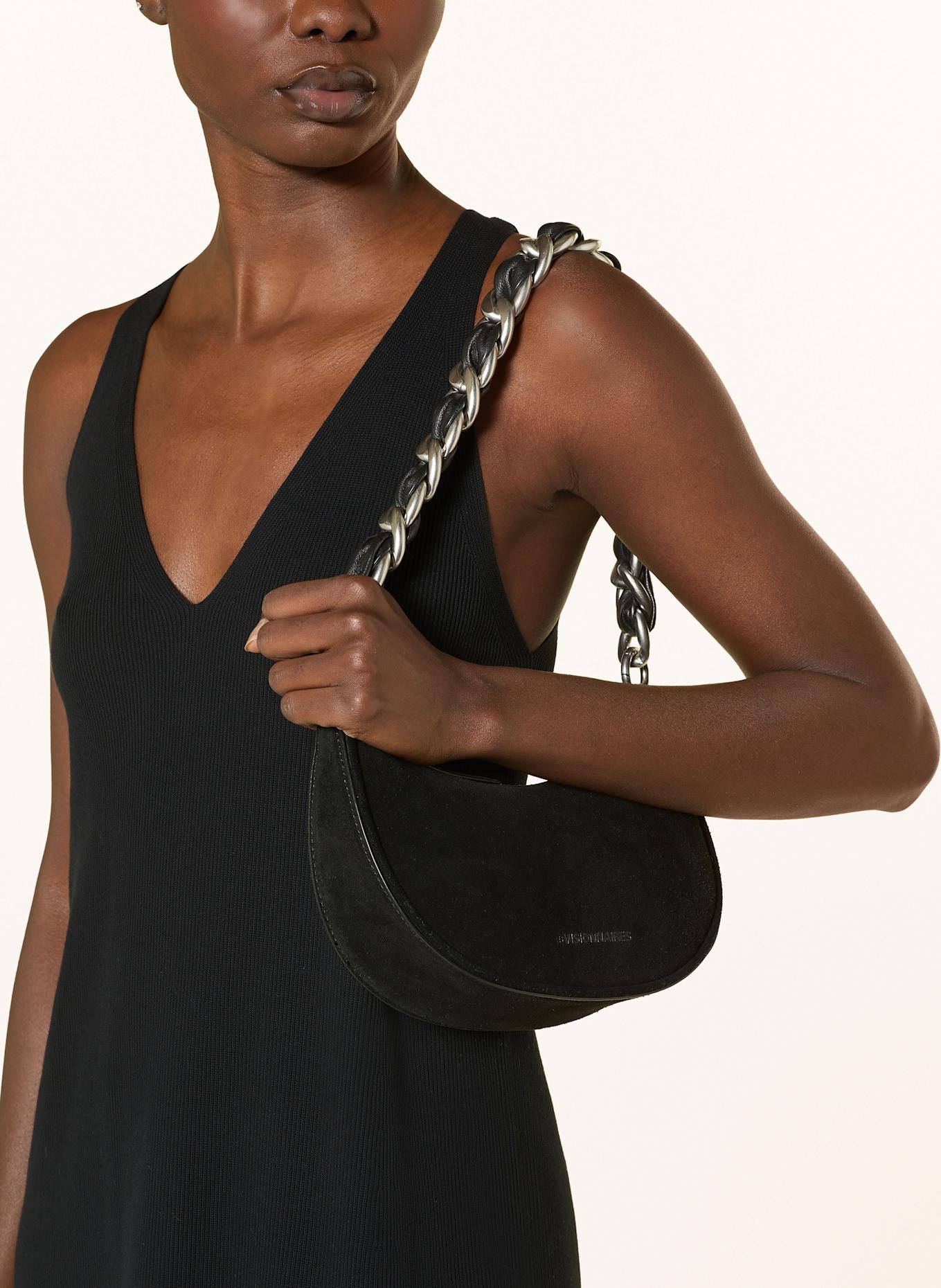 DRYKORN Knit dress LOGANIA: BLACK
