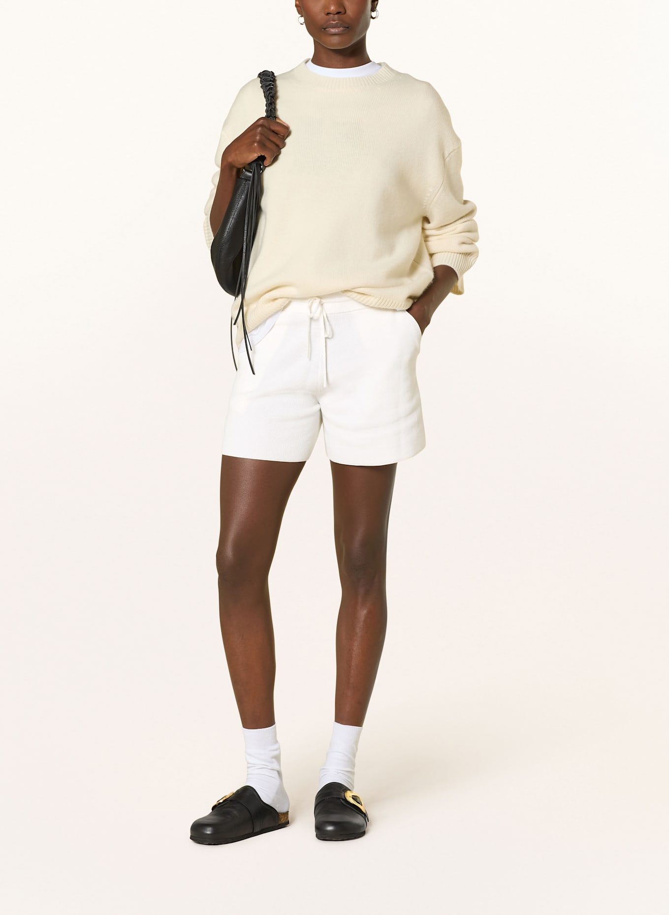 DRYKORN Jerseyshorts YOUTH: ECRU