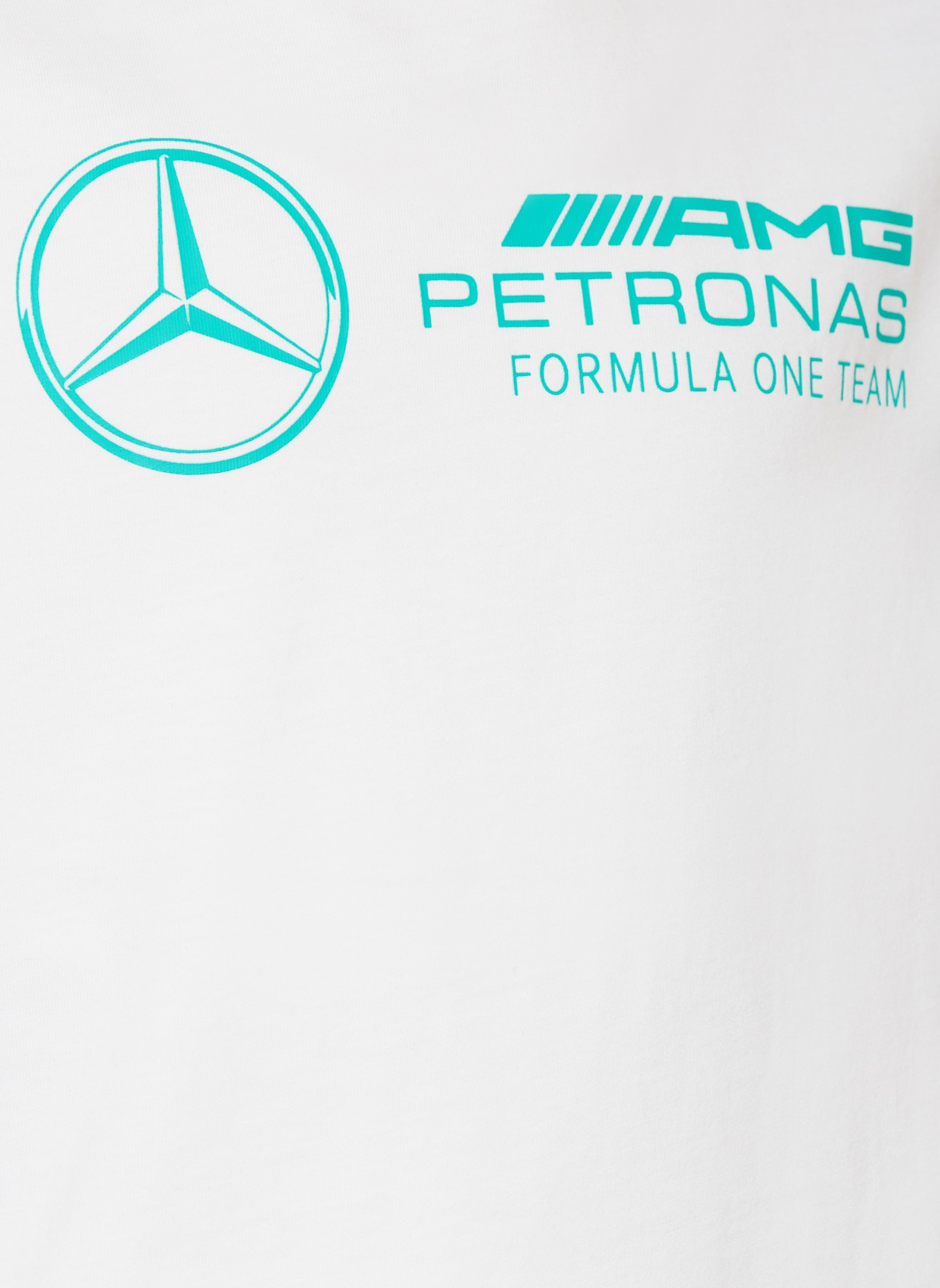 adidas T-Shirt MERCEDES - AMG PETRONAS FORMULA ONE TEAM DNA GRAPHIC: WEISS