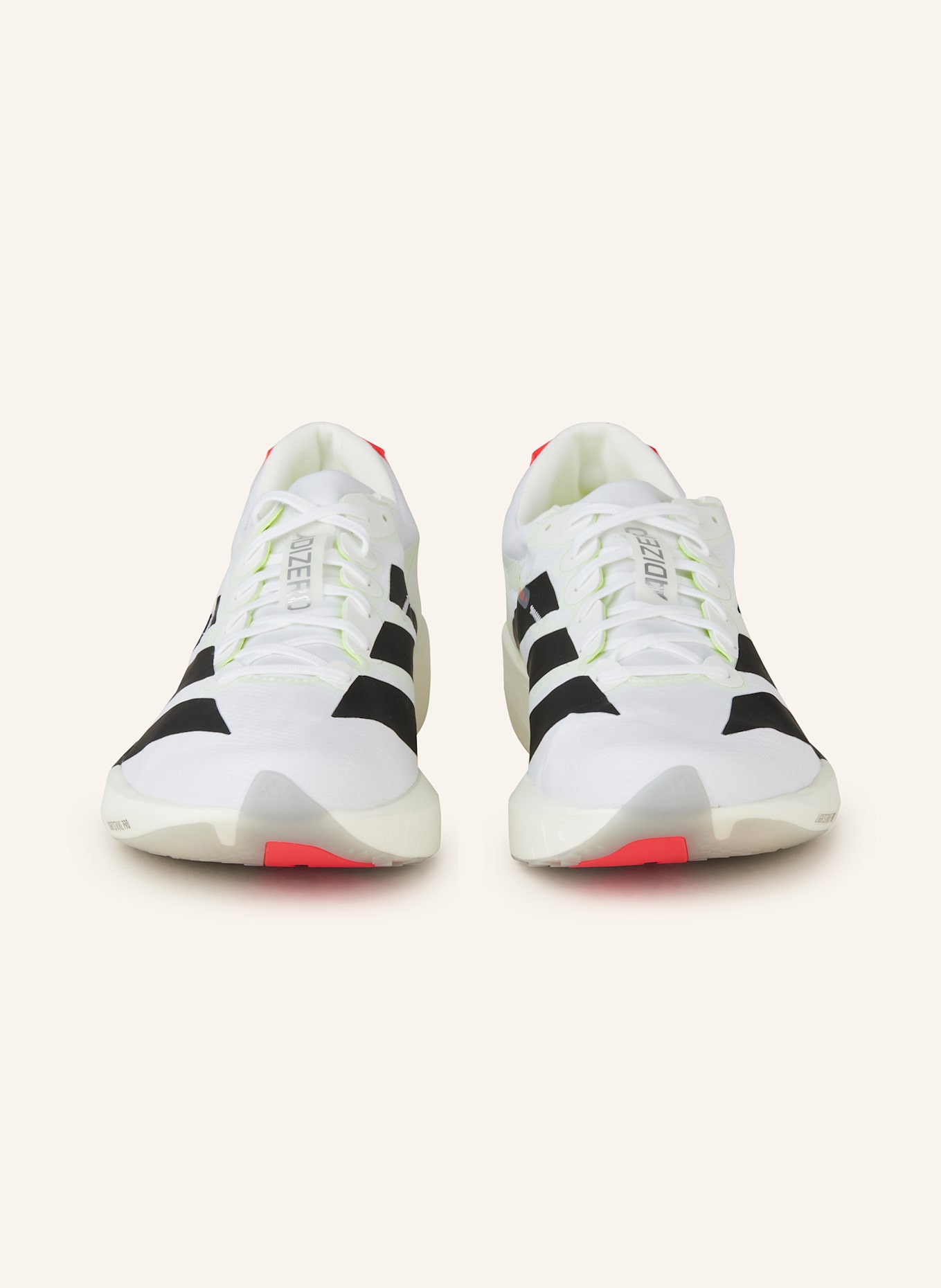 adidas Laufschuhe ADIZERO ADIOS 9: WEISS/ SCHWARZ