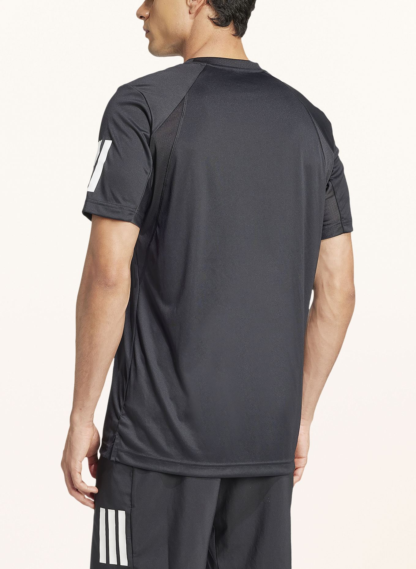 adidas T-Shirt CLUB TENNIS CLIMACOOL 3-STRIPES: SCHWARZ