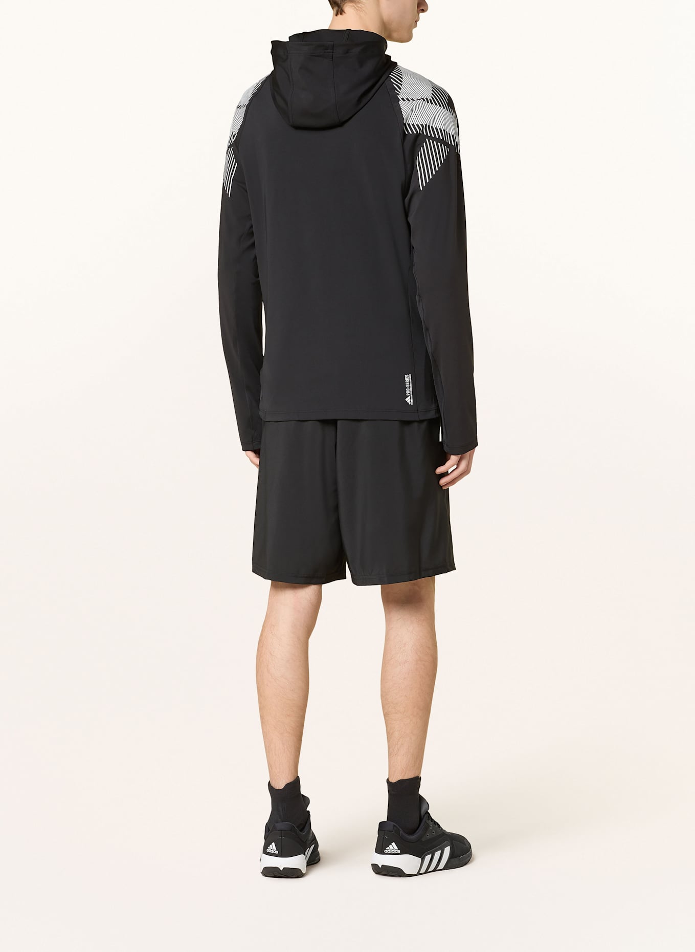 adidas Hoodie PRO SERIES QUARTER ZIP: SCHWARZ