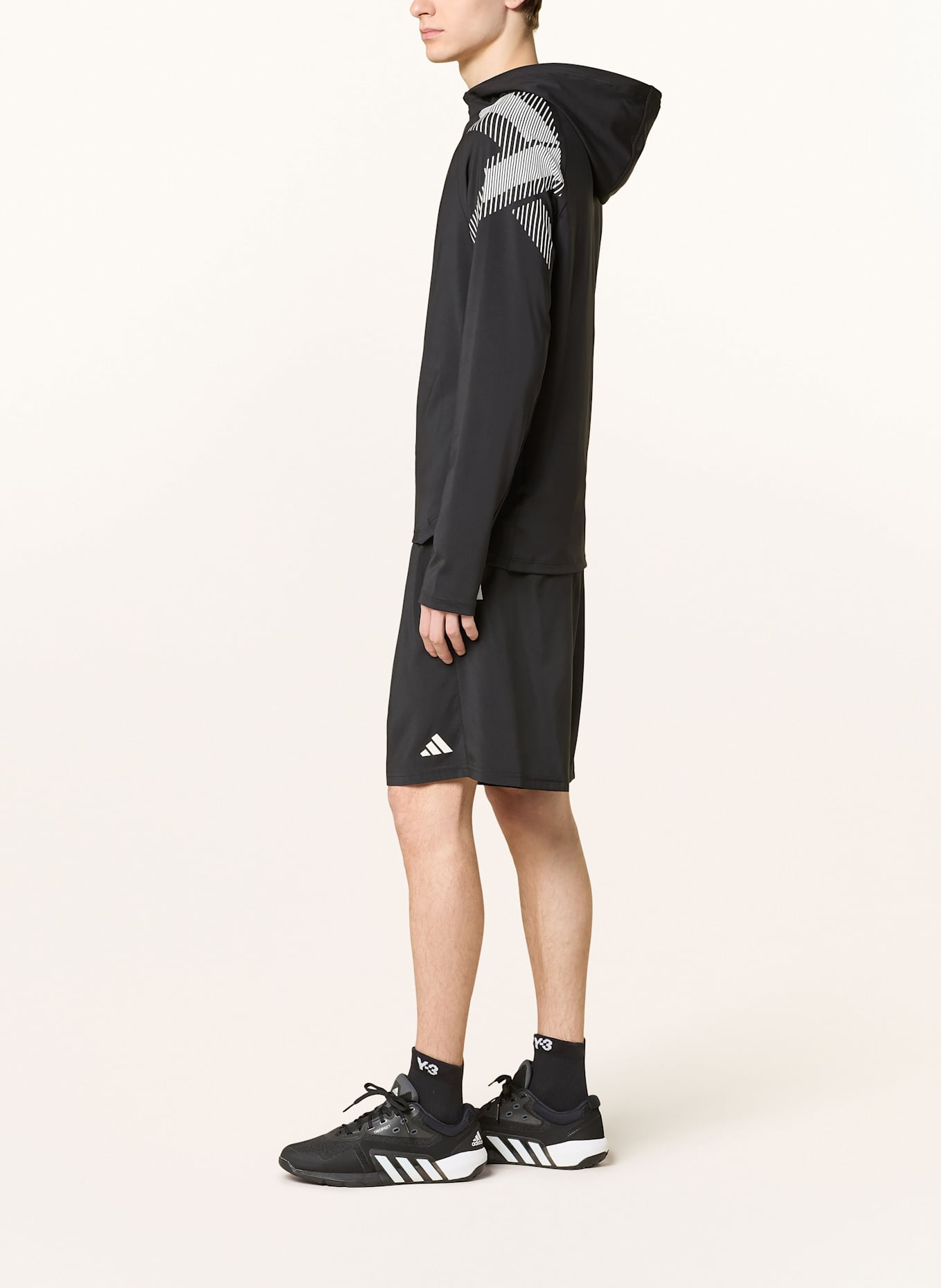 adidas Hoodie PRO SERIES QUARTER ZIP: SCHWARZ
