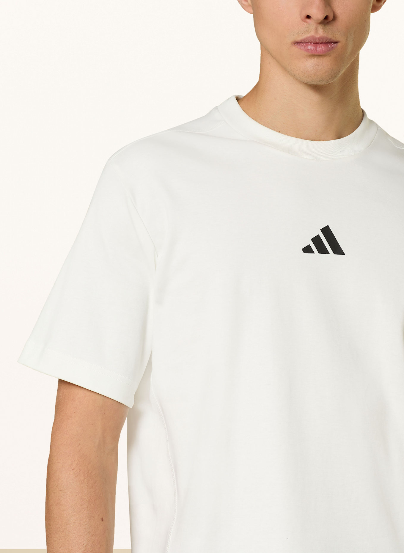 adidas T-shirt CITY ESCAPE: ECRU