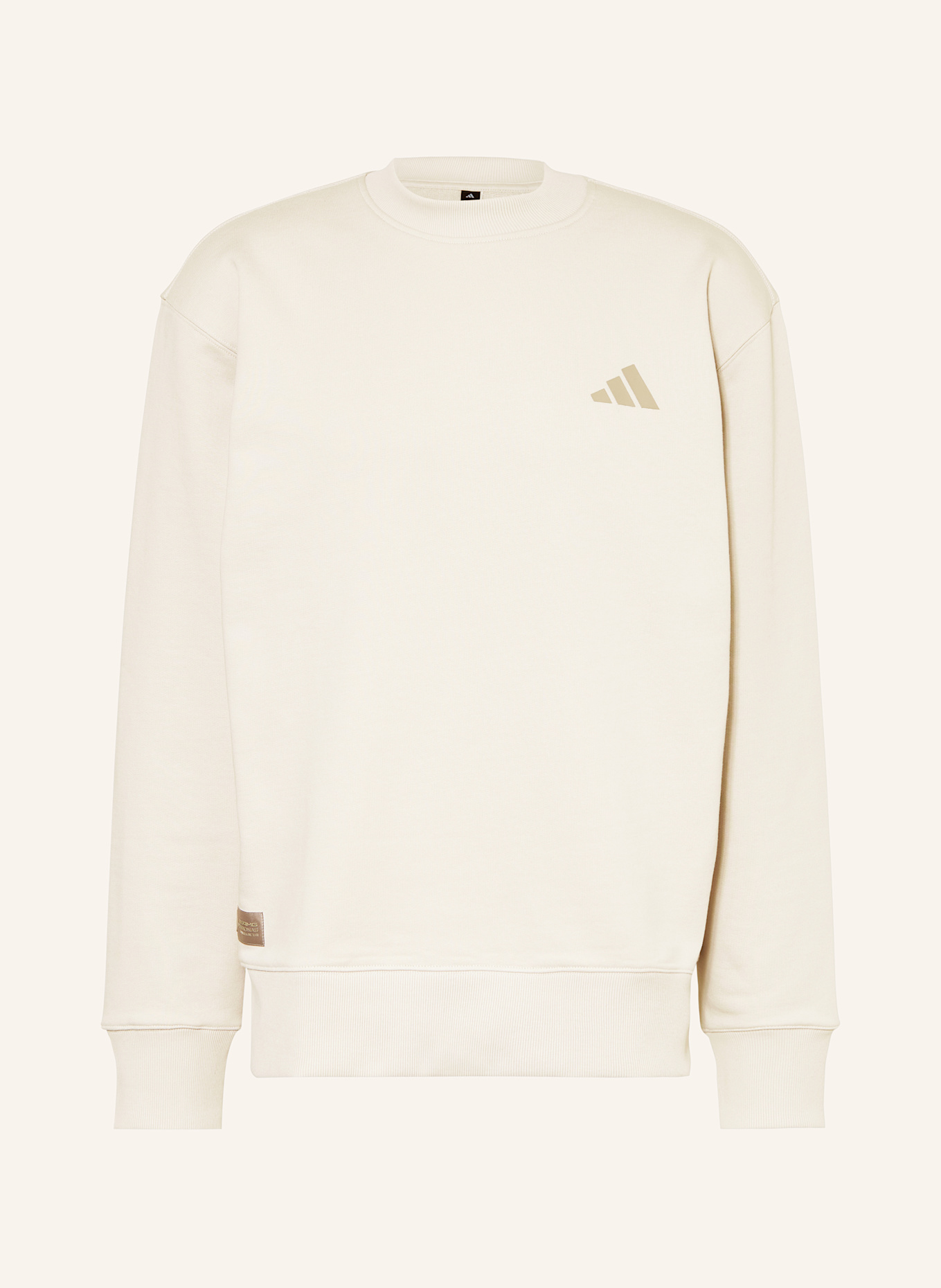 adidas Sweatshirt MERCEDES - AMG PETRONAS FORMULA ONE TEAM PREMIUM: BEIGE