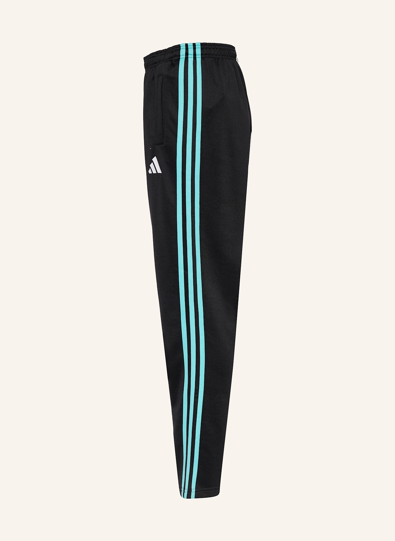 adidas Trainingshose MERCEDES - AMG PETRONAS FORMULA ONE TEAM DNA HOSE: SCHWARZ/ TÜRKIS