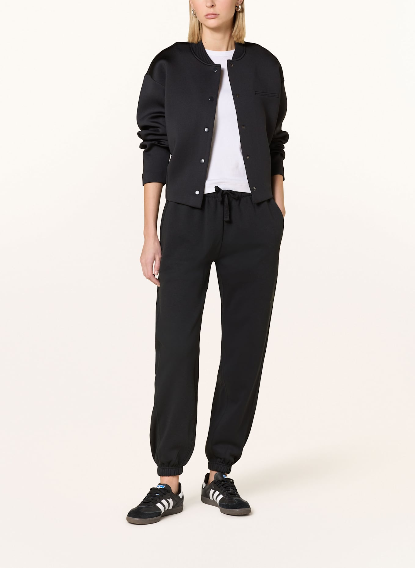 adidas Sweatpants ALL SZN FLEECE: BLACK