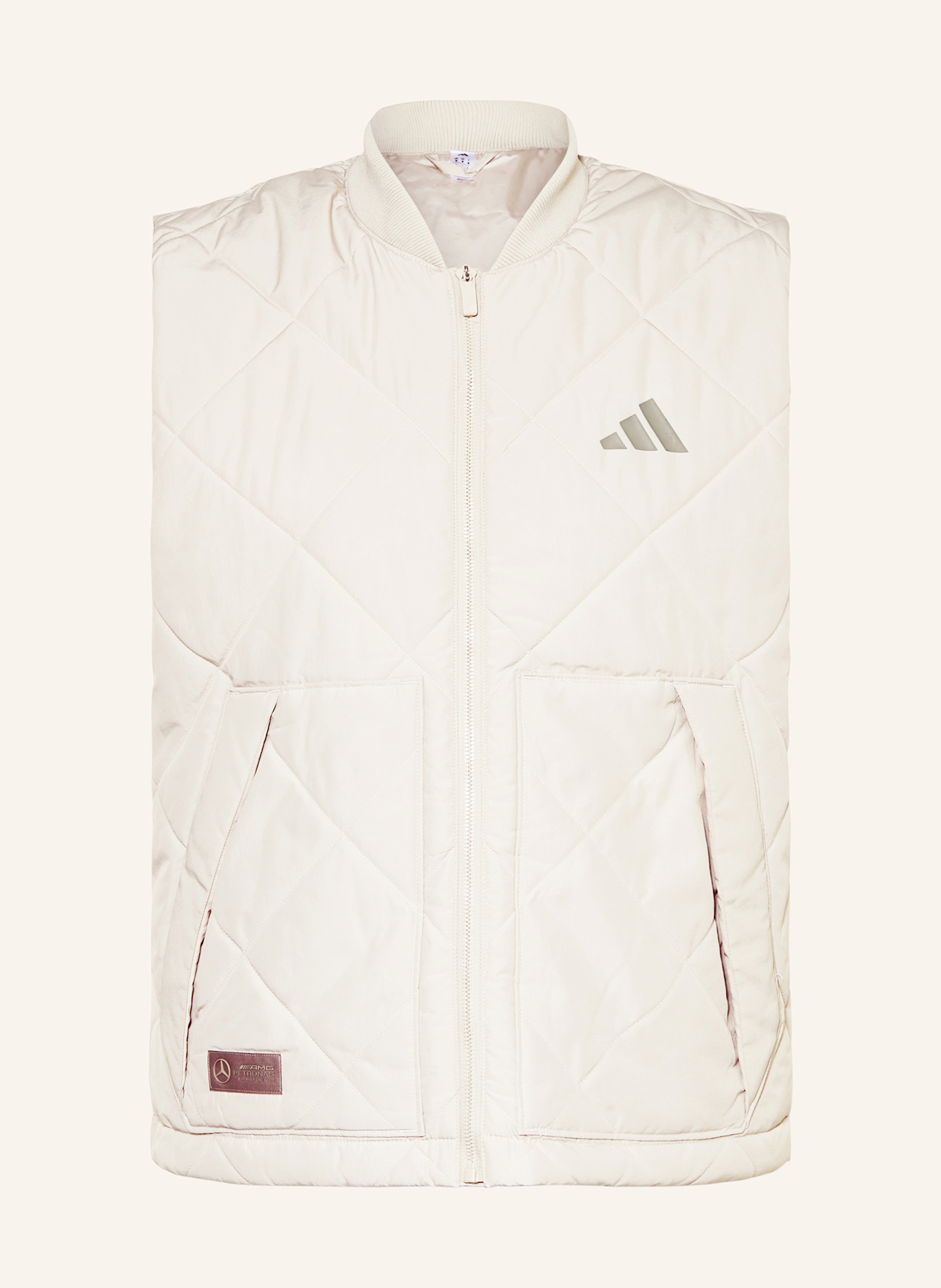 adidas Steppweste MERCEDES - AMG PETRONAS FORMULA ONE TEAM PREMIUM: BEIGE