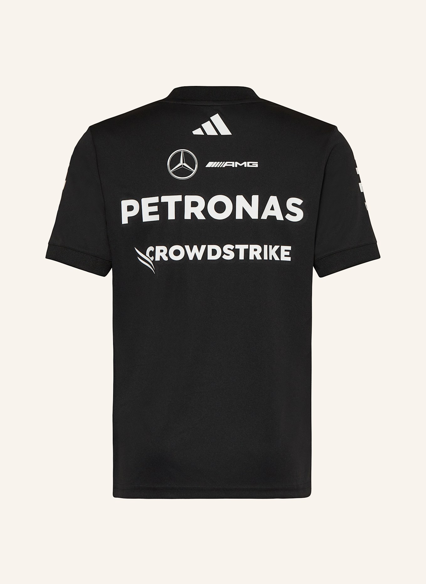 adidas T-Shirt MERCEDES - AMG PETRONAS FORMULA ONE TEAM DRIVER: SCHWARZ