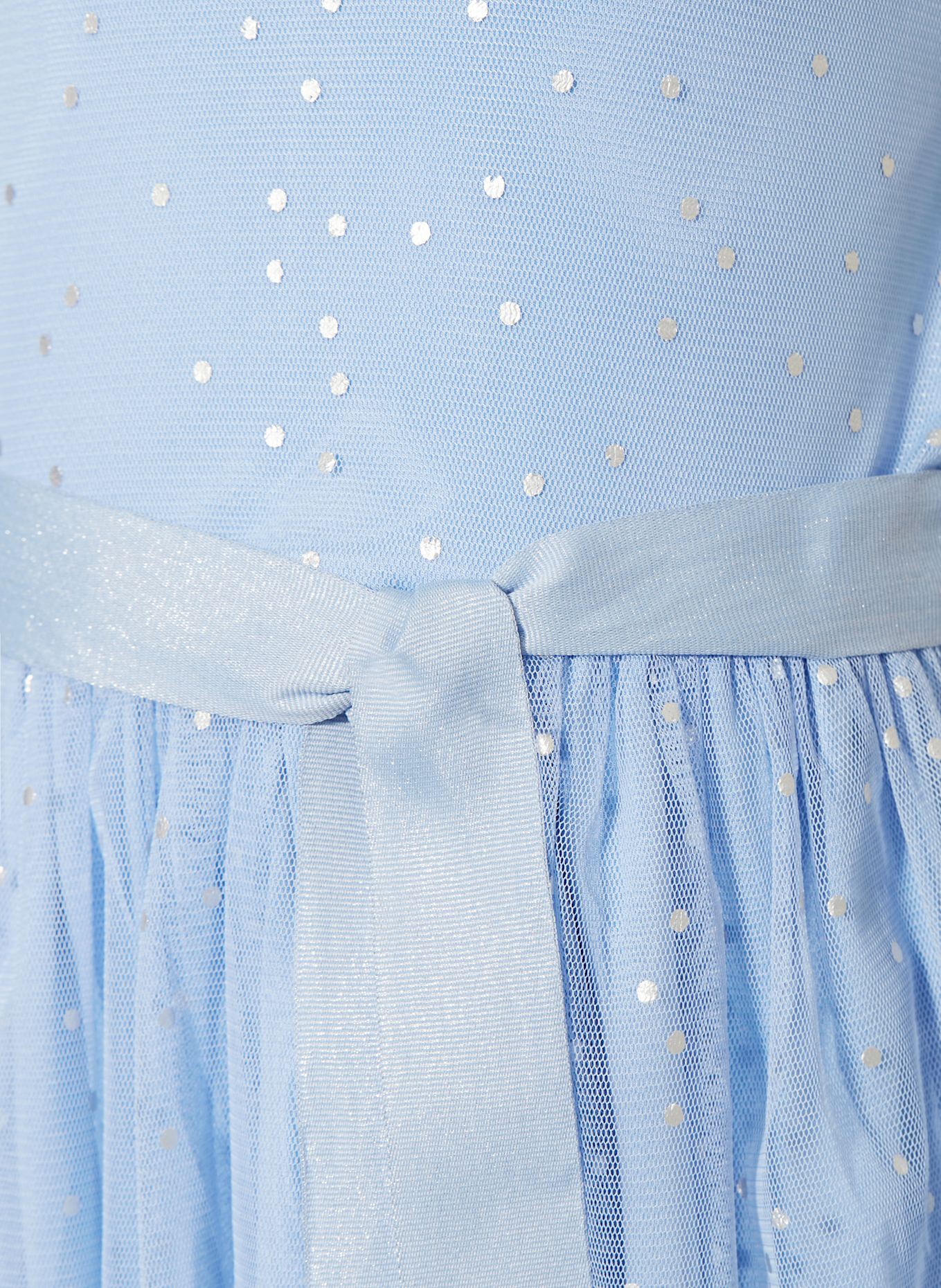 s.Oliver RED Mesh-Kleid: HELLBLAU