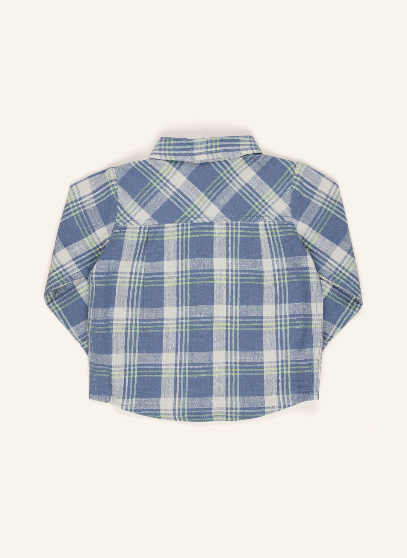 s.Oliver RED Hemd: BLAU / HELLGRÜN / ECRU